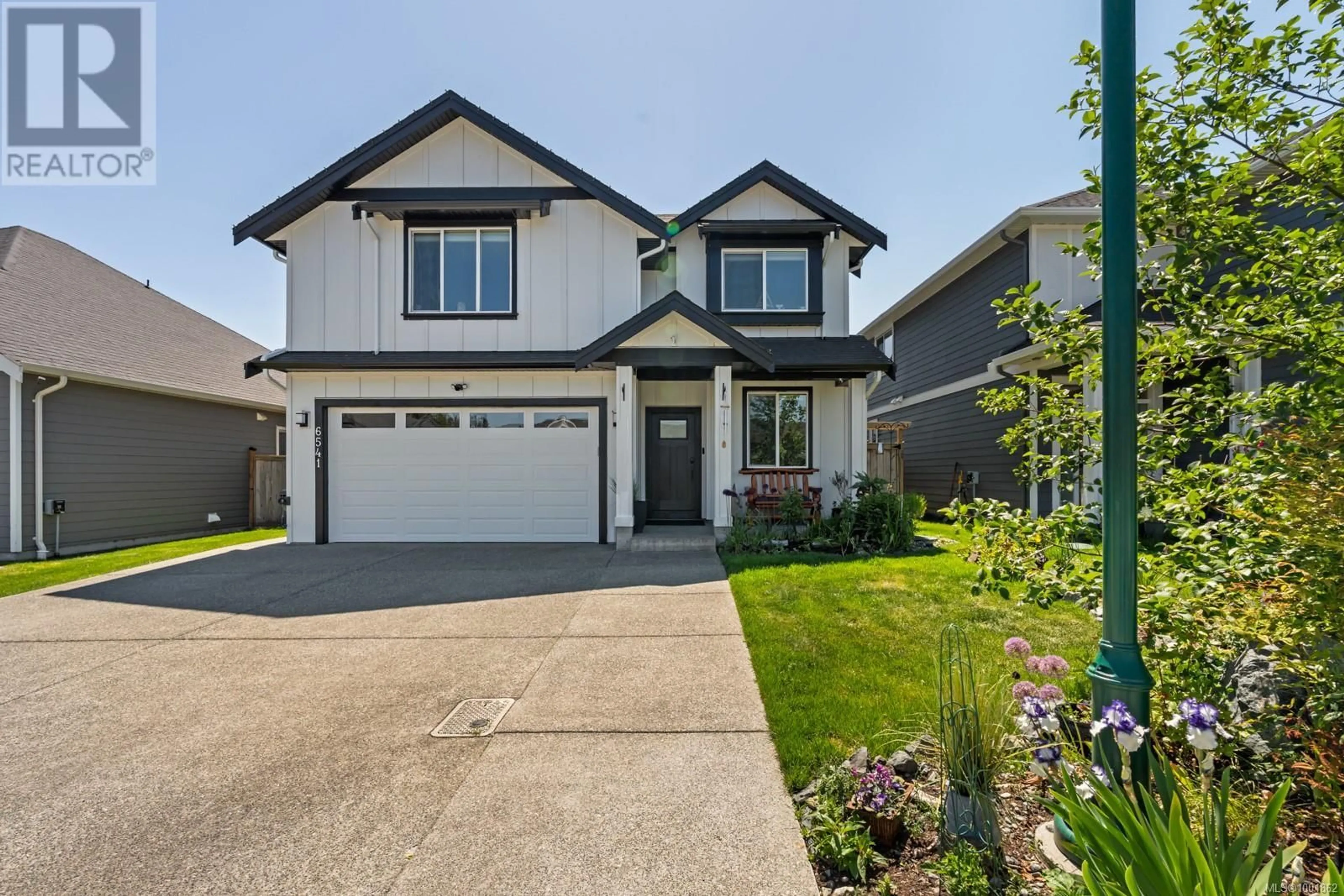 Home with vinyl exterior material, street for 6541 NOBLEWOOD PLACE, Sooke British Columbia V9Z0W3