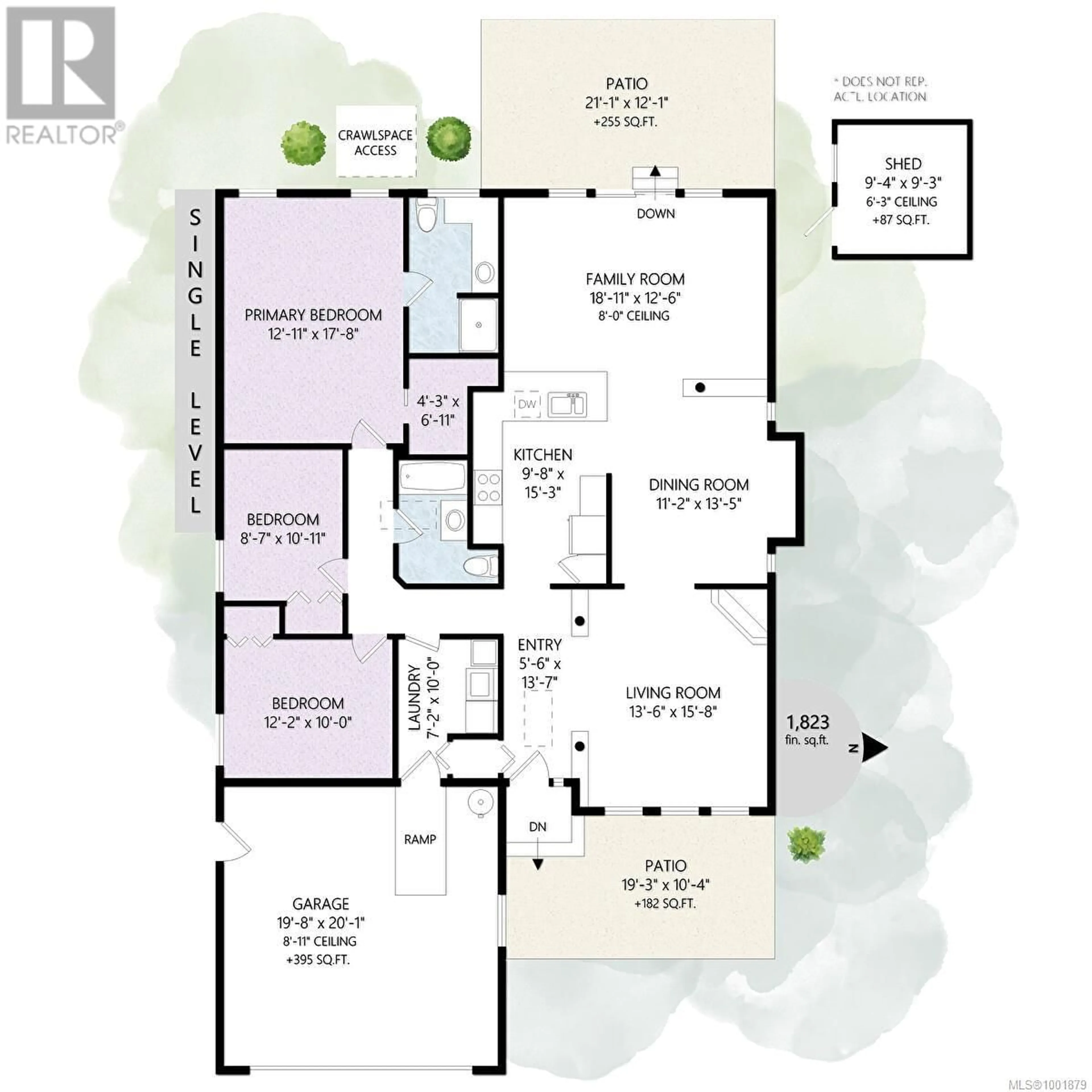 Floor plan for 760 KENSINGTON PLACE, Qualicum Beach British Columbia V9K2K3