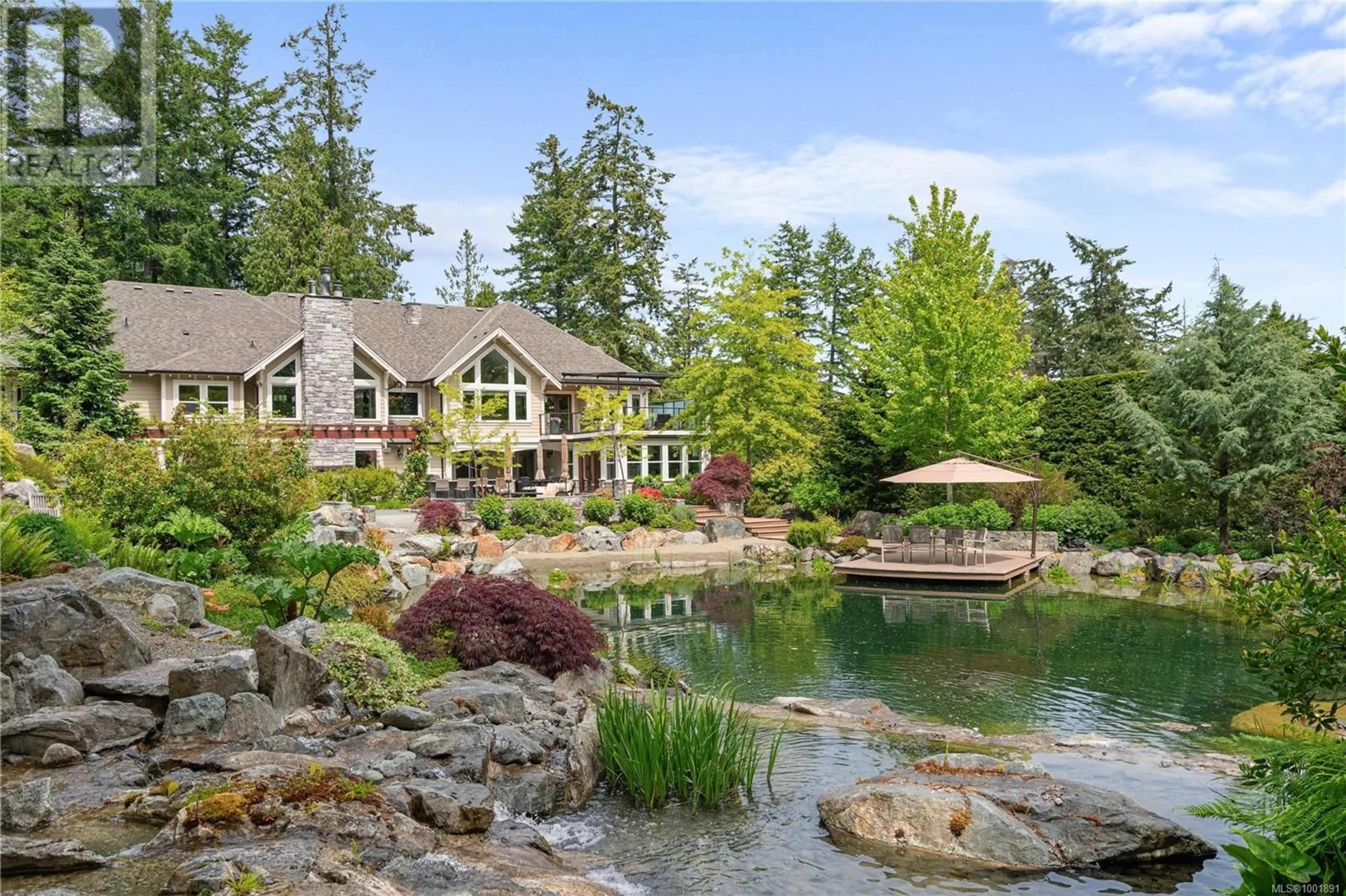 Patio, water/lake/river/ocean view for 441 GLENDOWER ROAD, Saanich British Columbia V9E2B9