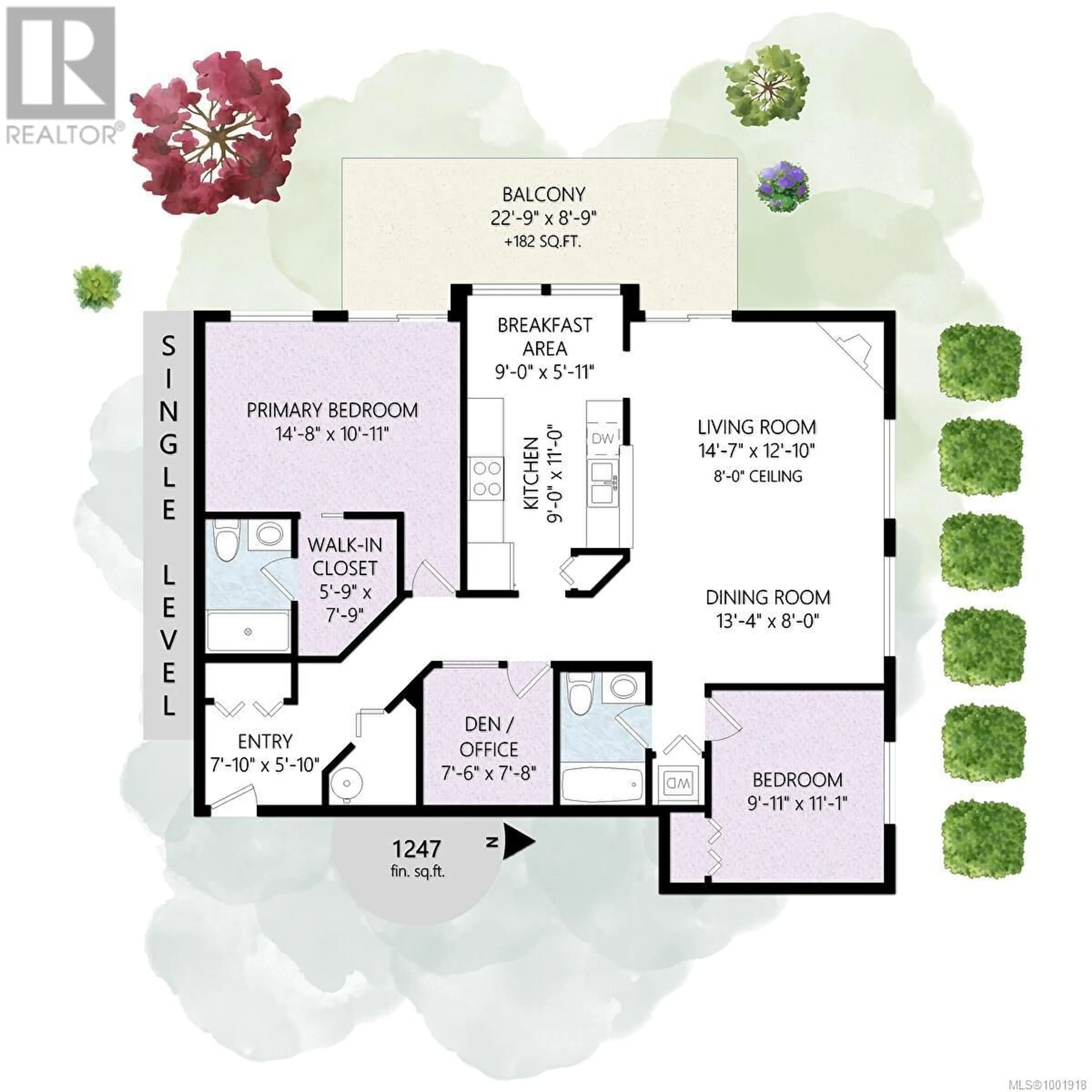 Floor plan for 201 - 2278 JAMES WHITE BOULEVARD, Sidney British Columbia V8L1Z4