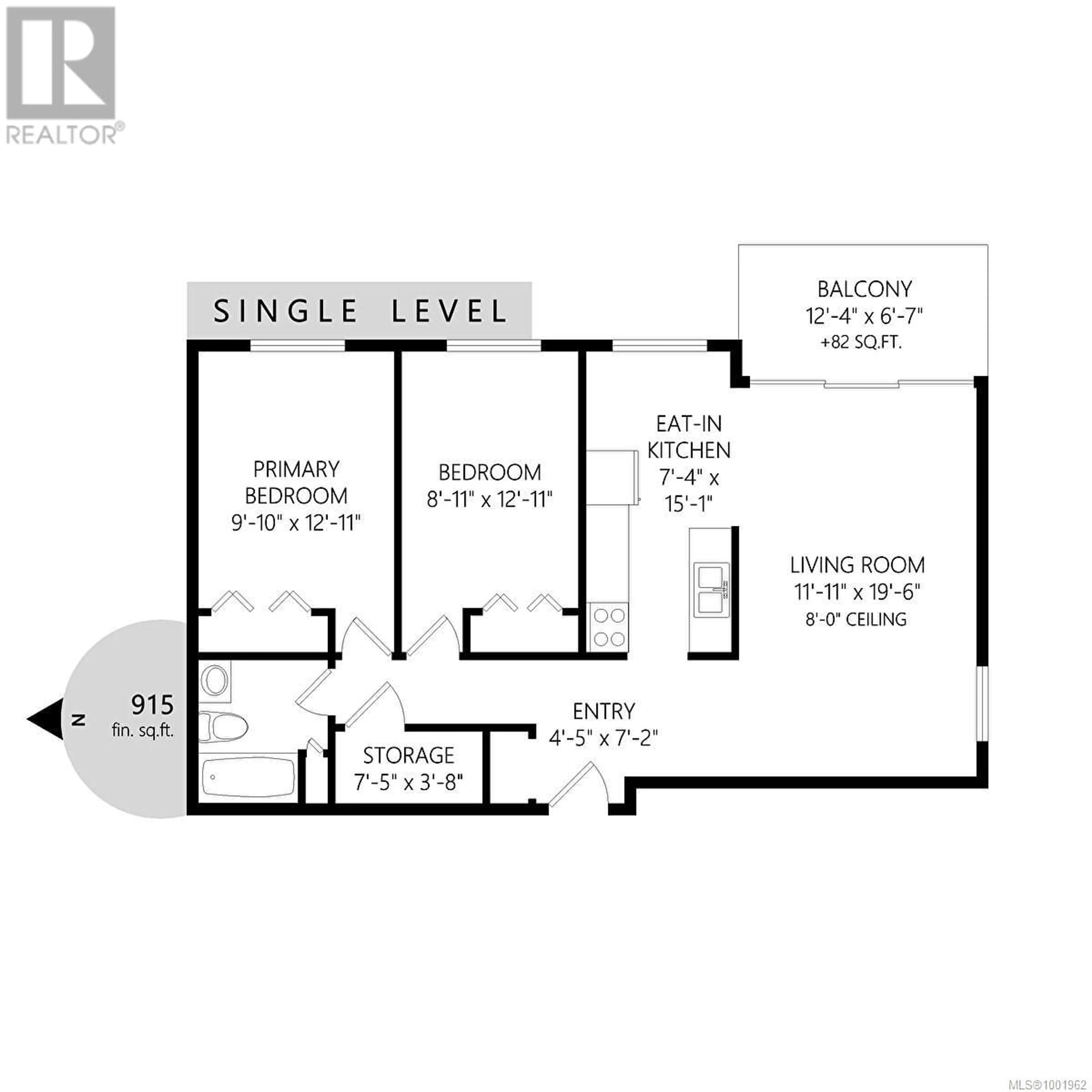 Floor plan for 3301 - 995 BOWEN ROAD, Nanaimo British Columbia V9R2A4