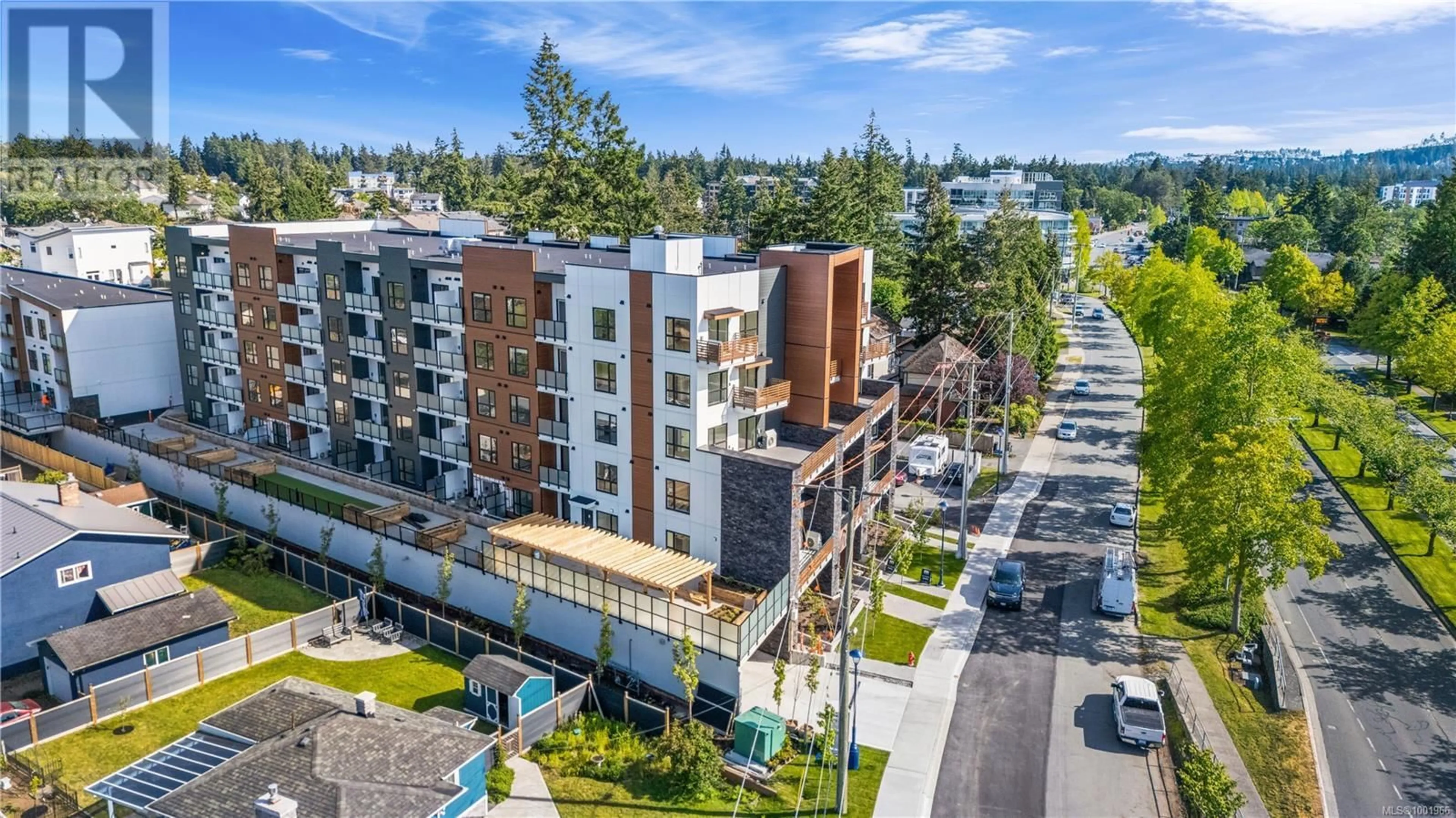 A pic from outside/outdoor area/front of a property/back of a property/a pic from drone, unknown for 203 - 2629 MILLSTREAM ROAD, Langford British Columbia V9B3R8