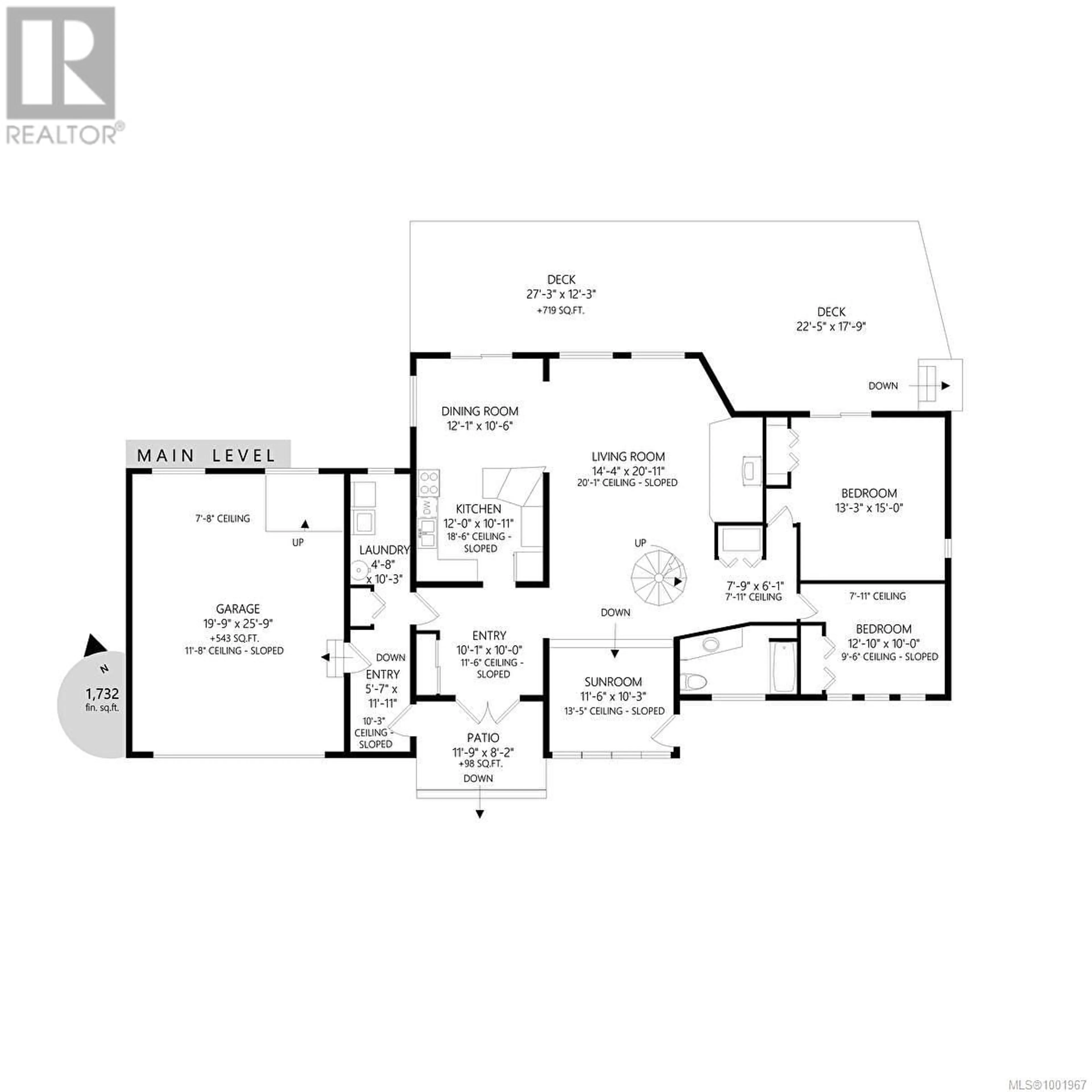 Floor plan for 1670 WILKINSON ROAD, Nanaimo British Columbia V9X1V6