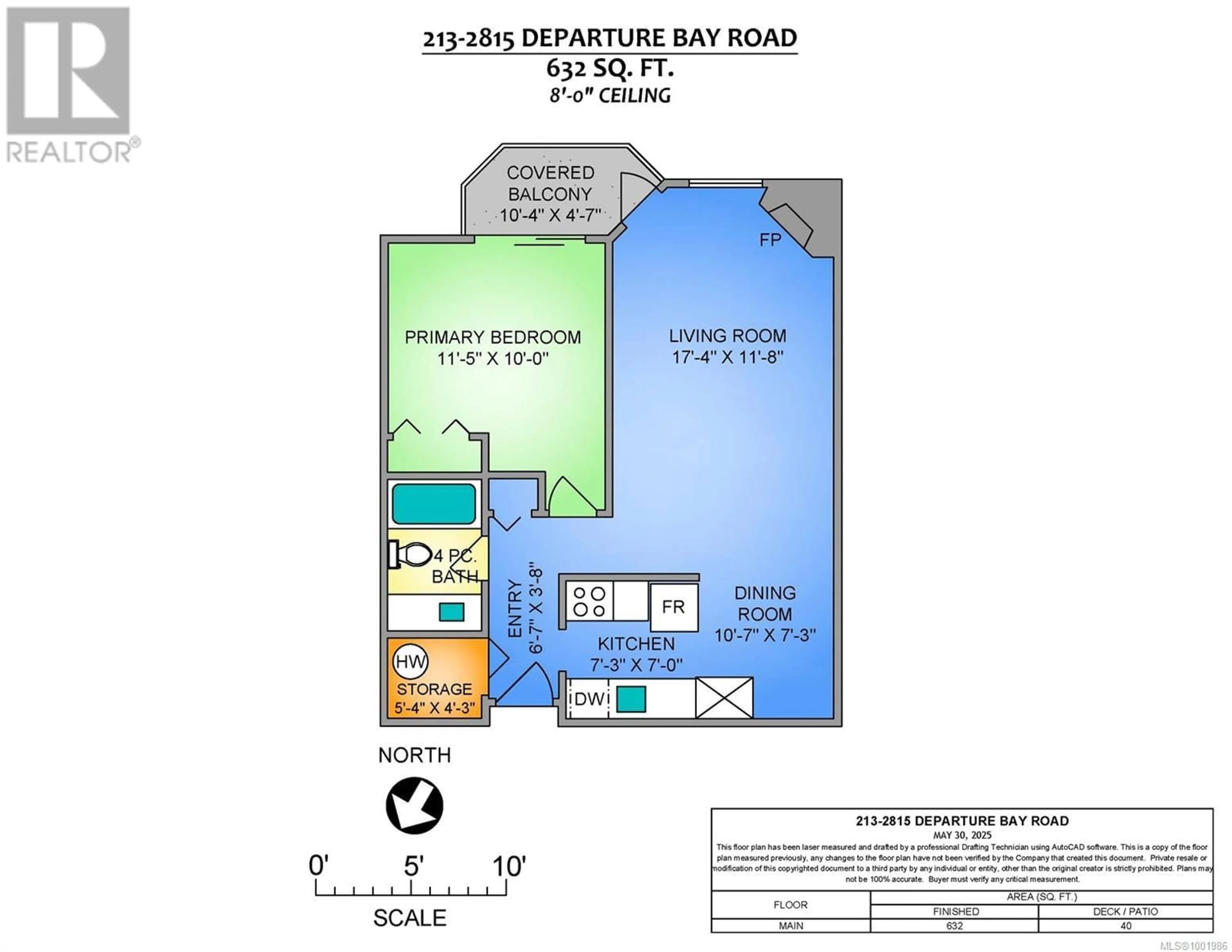 Floor plan for 213 - 2815 DEPARTURE BAY ROAD, Nanaimo British Columbia V9S5P4