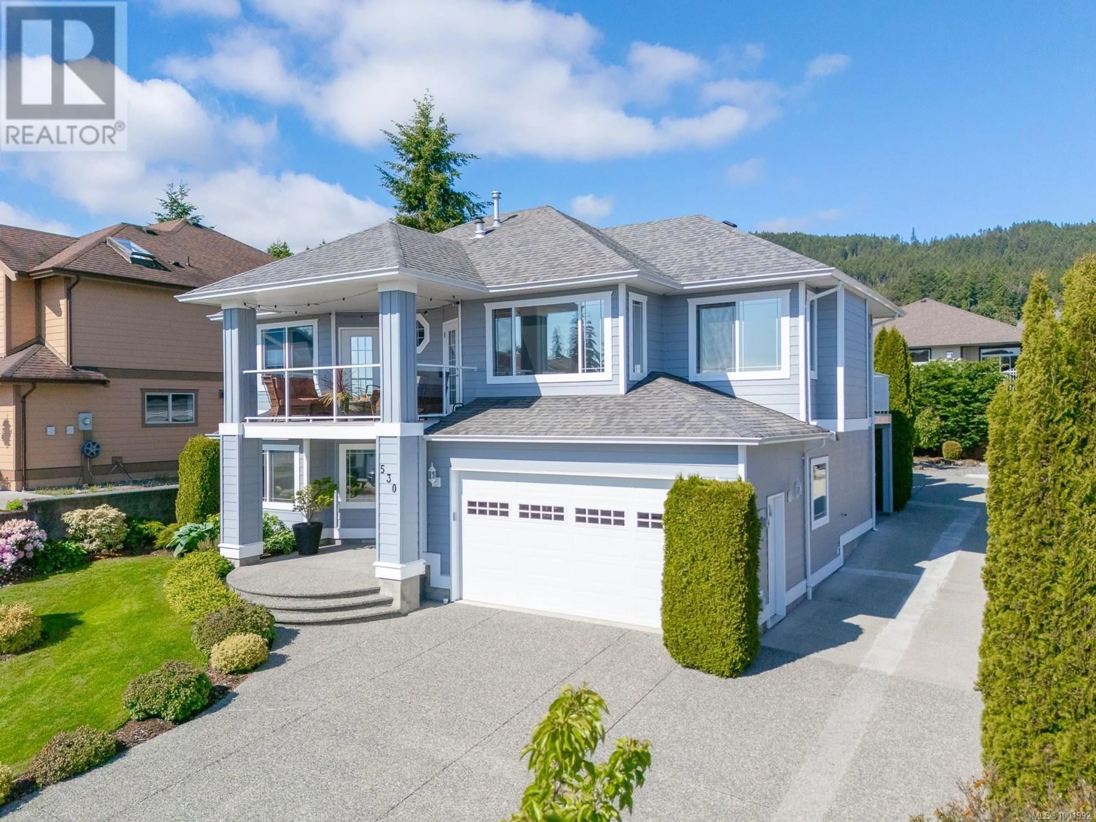 A pic from outside/outdoor area/front of a property/back of a property/a pic from drone, street for 530 DOUGLAS PLACE, Ladysmith British Columbia V9G2B9