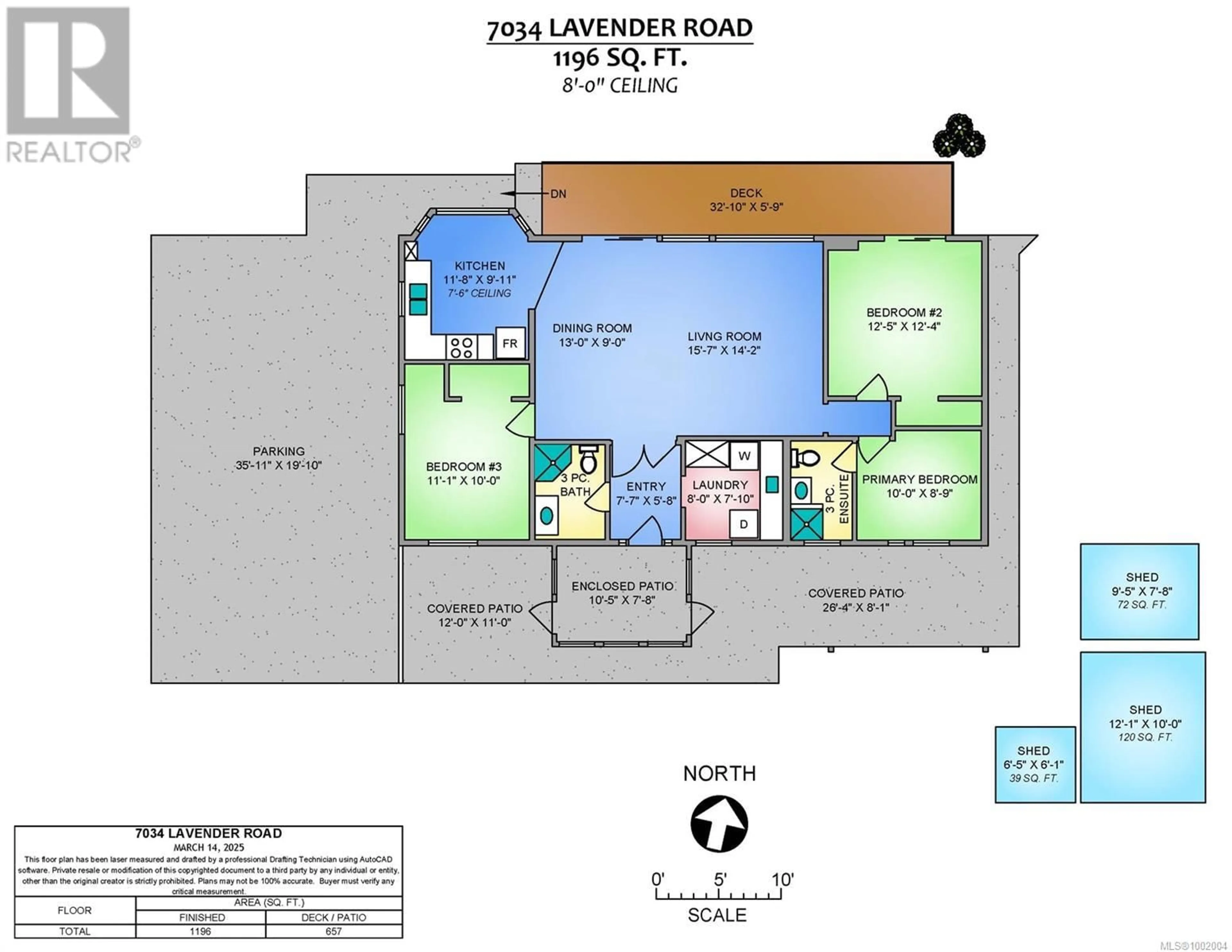 Floor plan for 7034 LAVENDER ROAD, Lantzville British Columbia V0R2H0