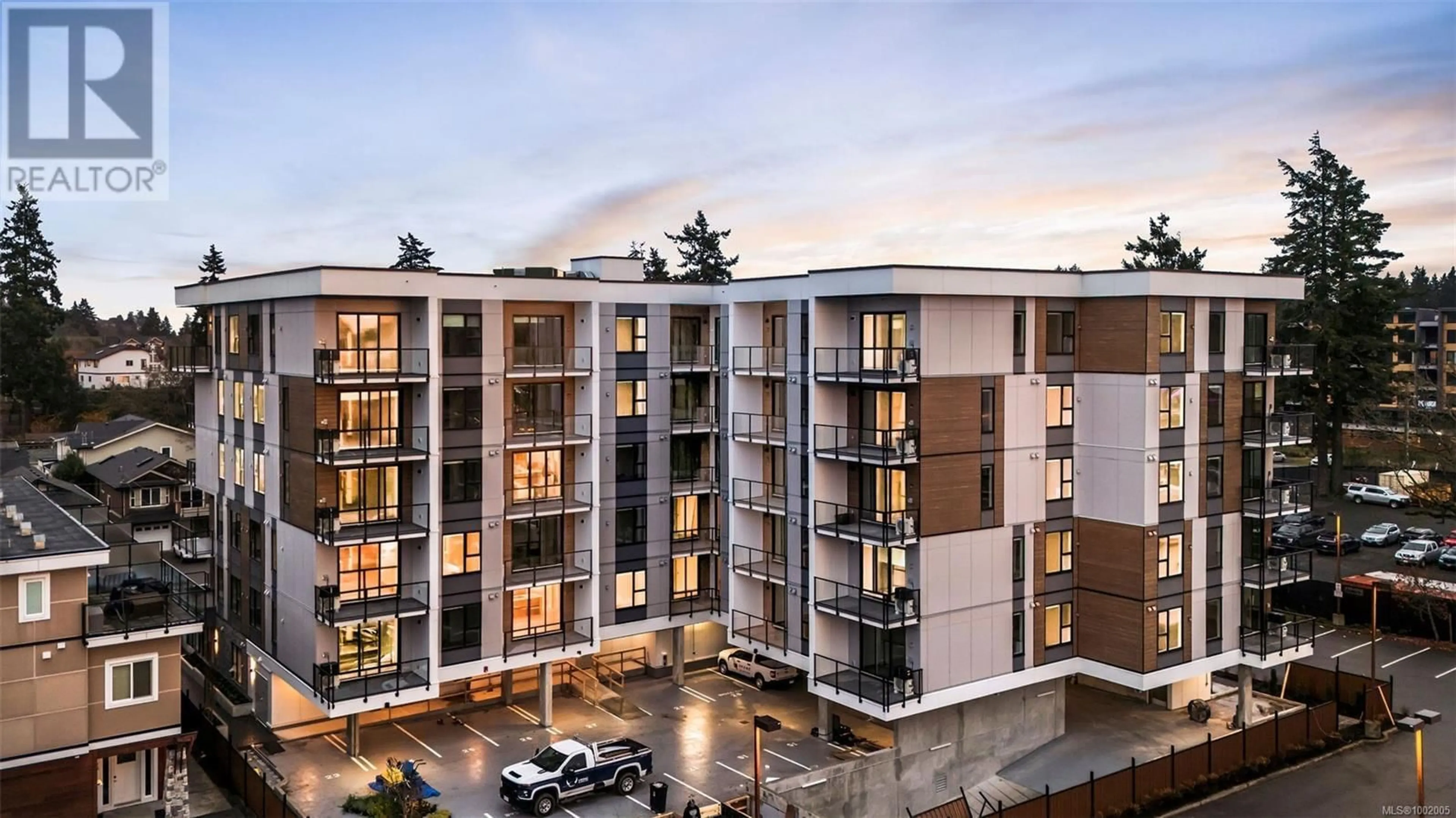 A pic from outside/outdoor area/front of a property/back of a property/a pic from drone, building for 409 - 2770 WINSTER ROAD, Langford British Columbia V9B3P5