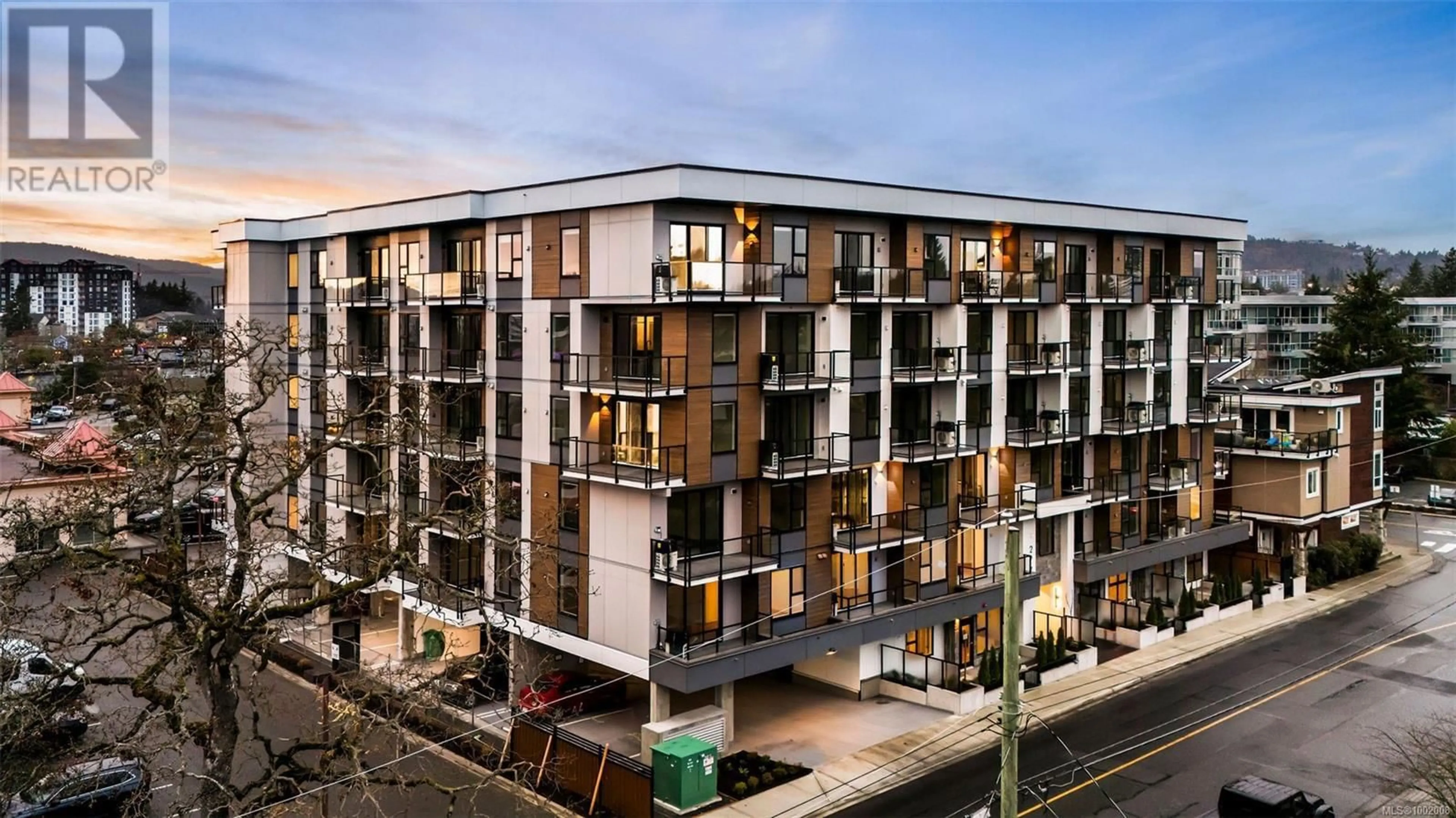 A pic from outside/outdoor area/front of a property/back of a property/a pic from drone, building for 503 - 2770 WINSTER ROAD, Langford British Columbia V9B3P5
