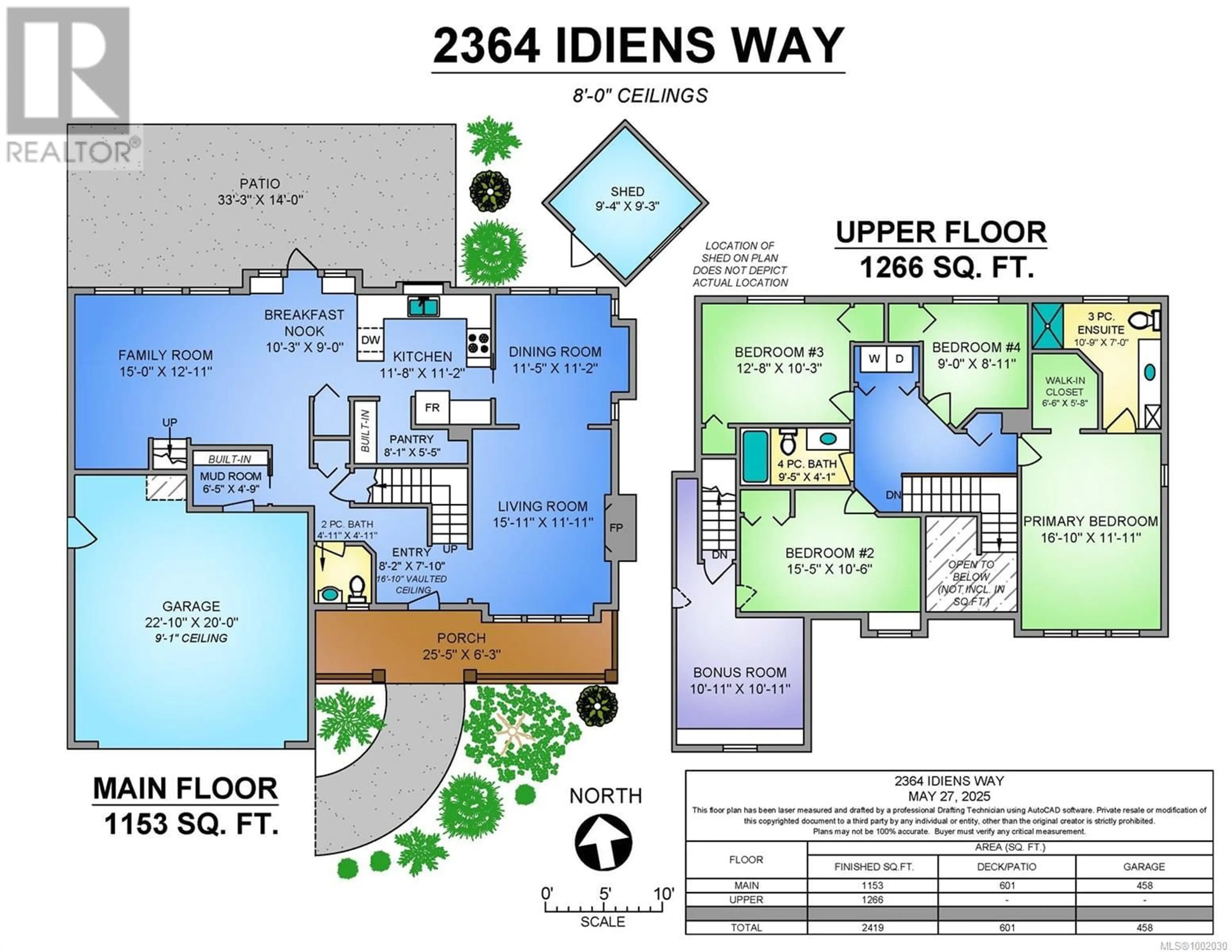Floor plan for 2364 IDIENS WAY, Courtenay British Columbia V9H9H5