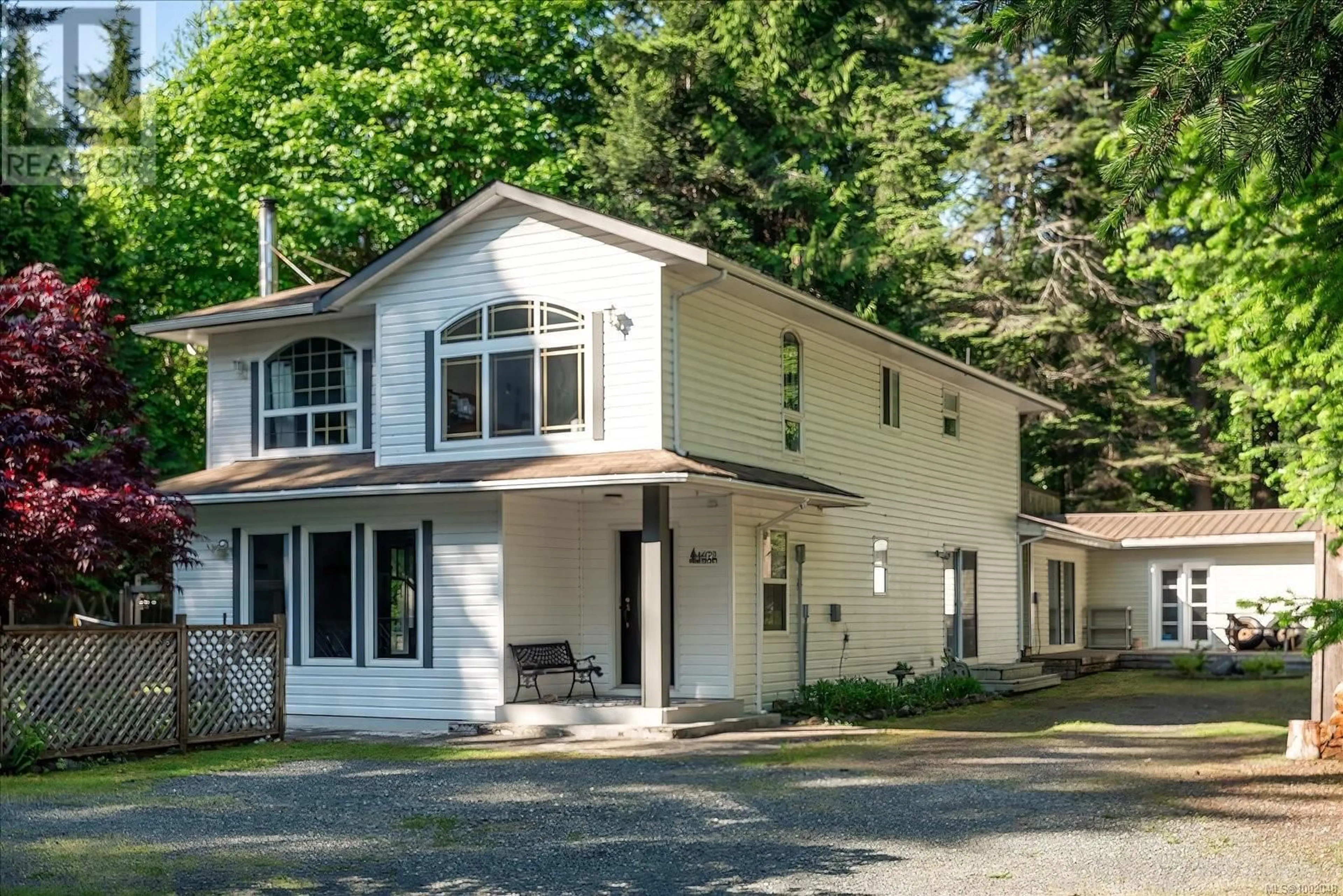 Home with vinyl exterior material, street for 4672 THOMPSON CLARKE ROAD, Bowser British Columbia V0R1G0