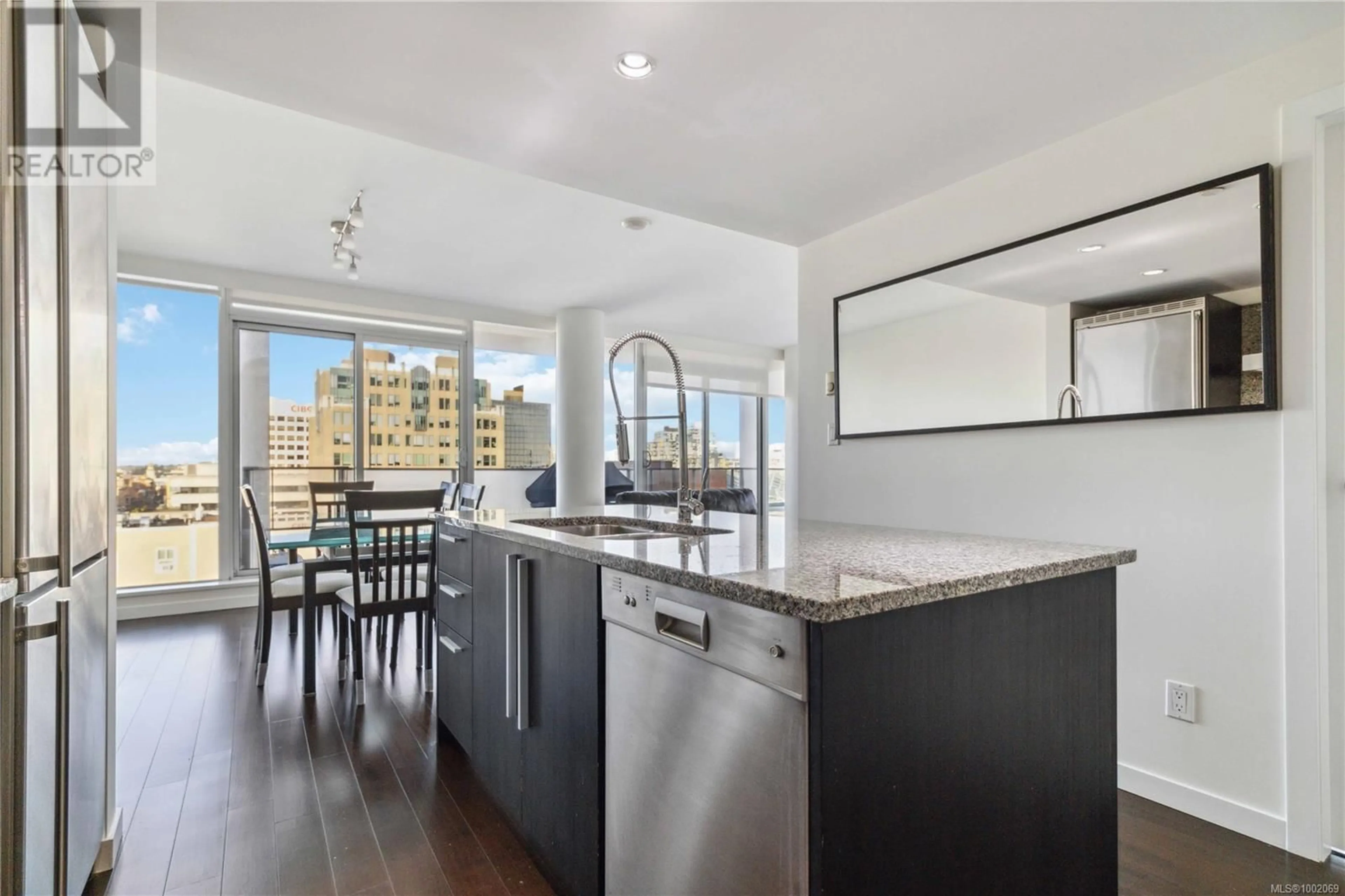 Open concept kitchen, unknown for 1202 - 707 COURTNEY STREET, Victoria British Columbia V8W0A9