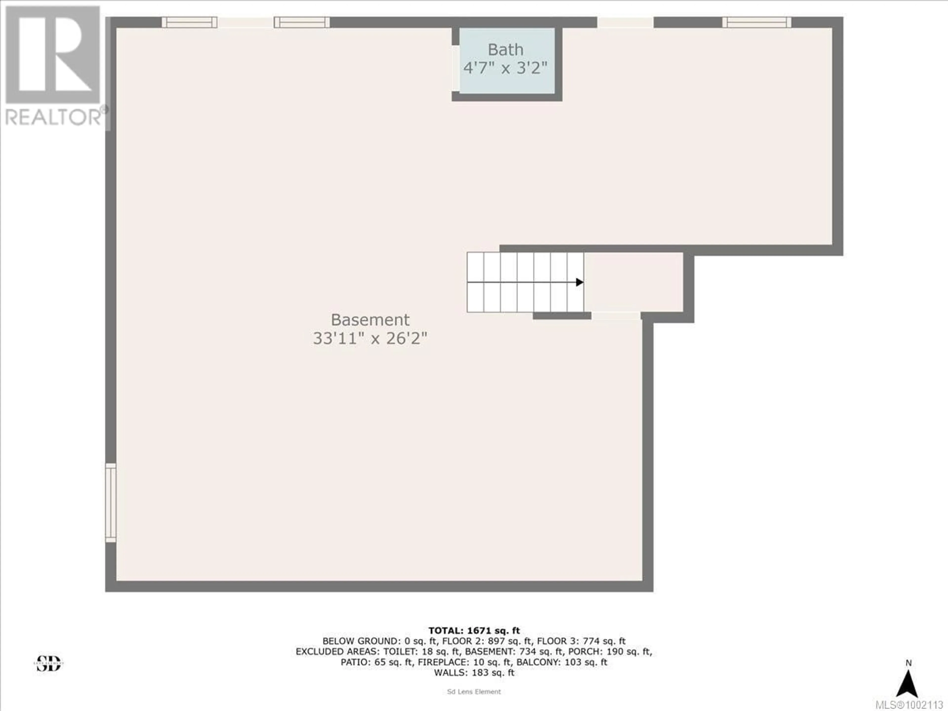 Floor plan for 304 BESSBOROUGH AVENUE, View Royal British Columbia V9B1T7