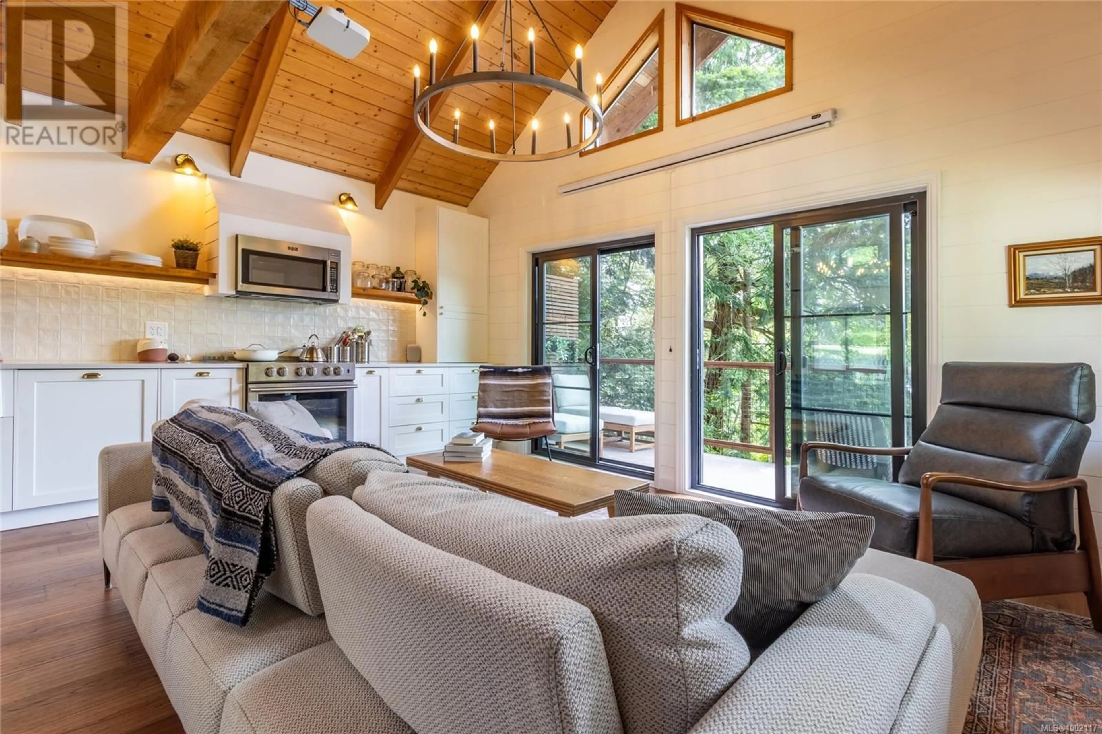 Living room with furniture, unknown for 3704 TILLER CRESCENT, Pender Island British Columbia V0N2M0