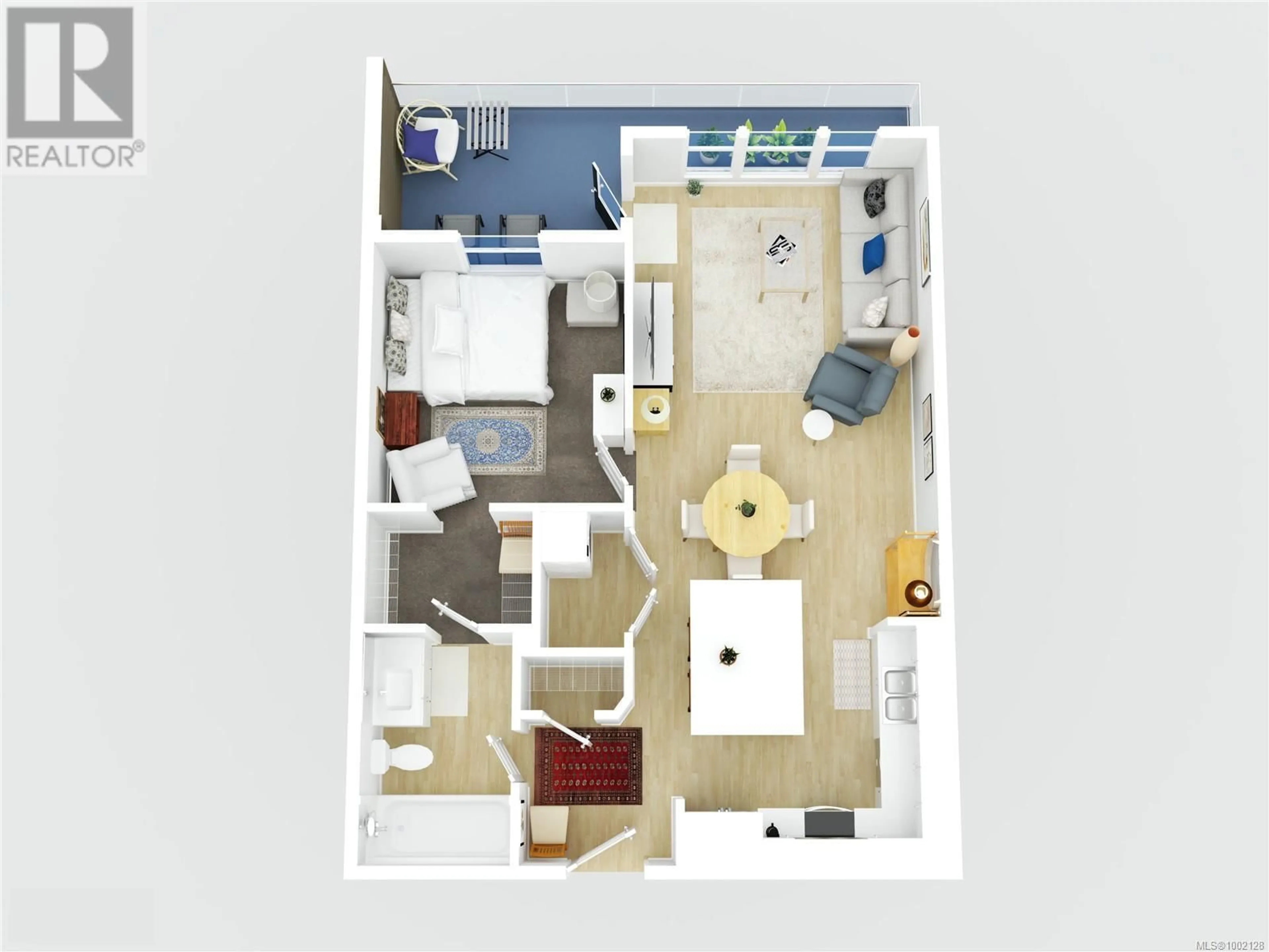 Floor plan for 409 - 120 JENSEN AVENUE, Parksville British Columbia V9P0H6