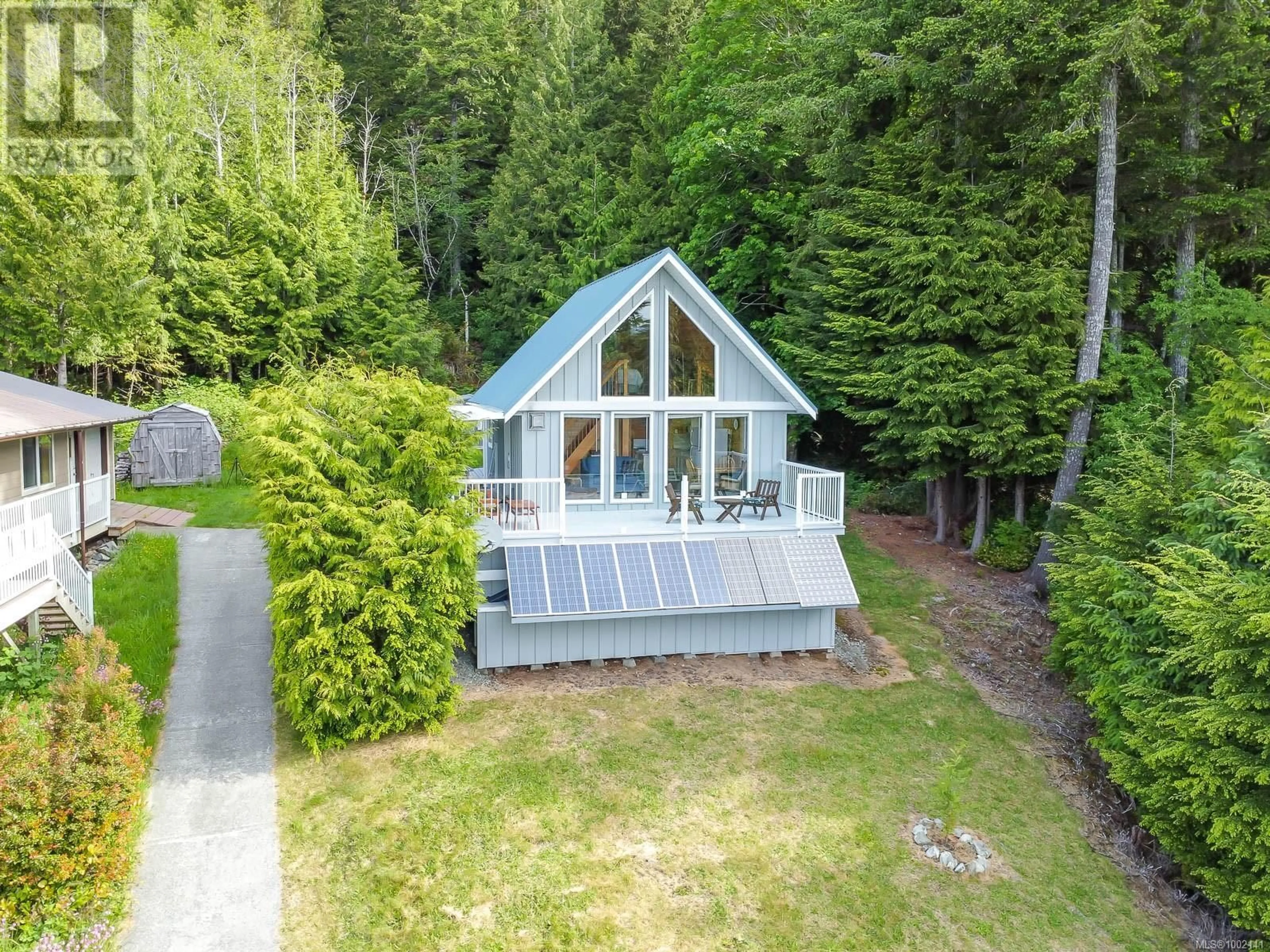 A pic from outside/outdoor area/front of a property/back of a property/a pic from drone, unknown for Lot 14 HAGGARD COVE, Bamfield British Columbia V9Y8R2