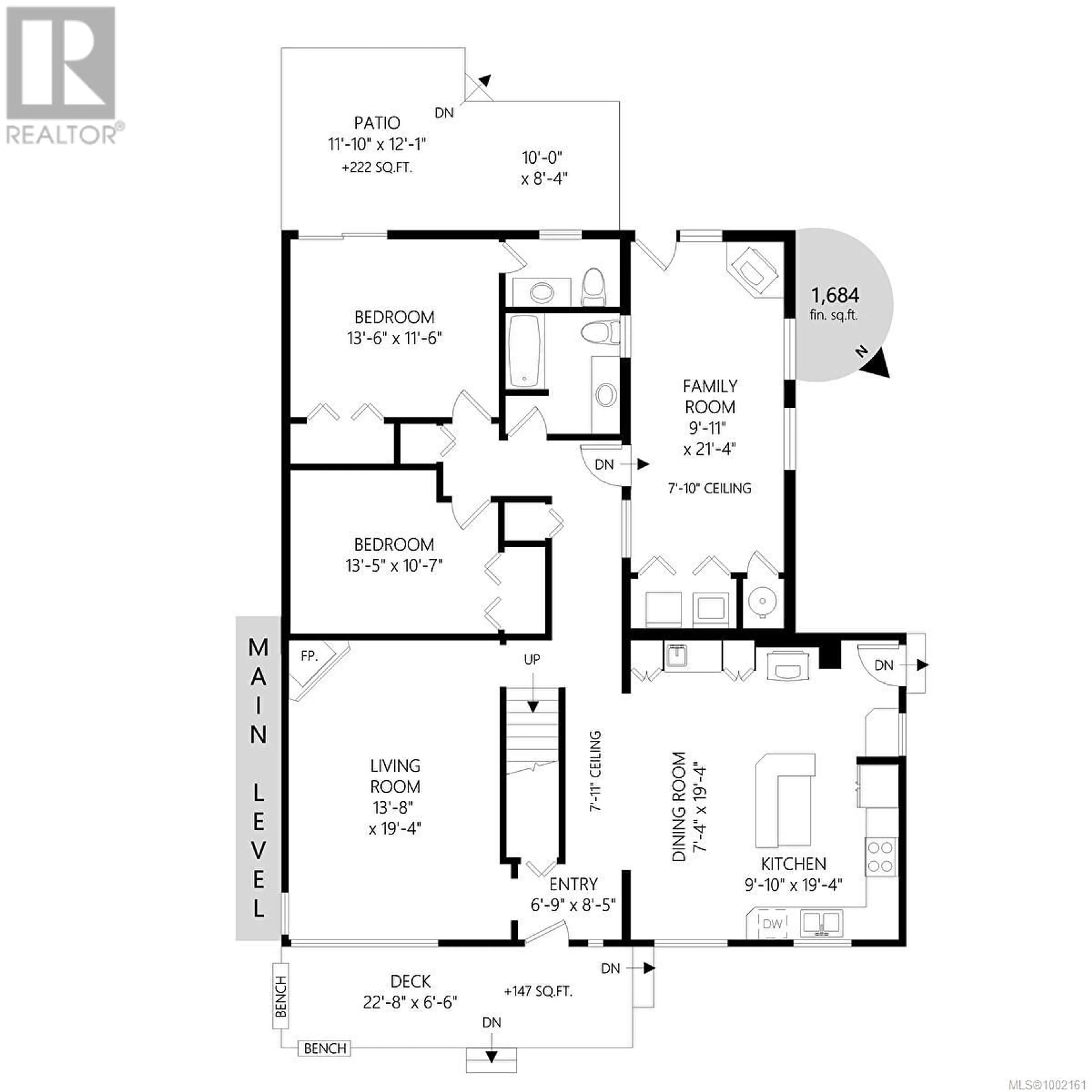 Floor plan for 220 3RD AVENUE, Ladysmith British Columbia V9G2E0