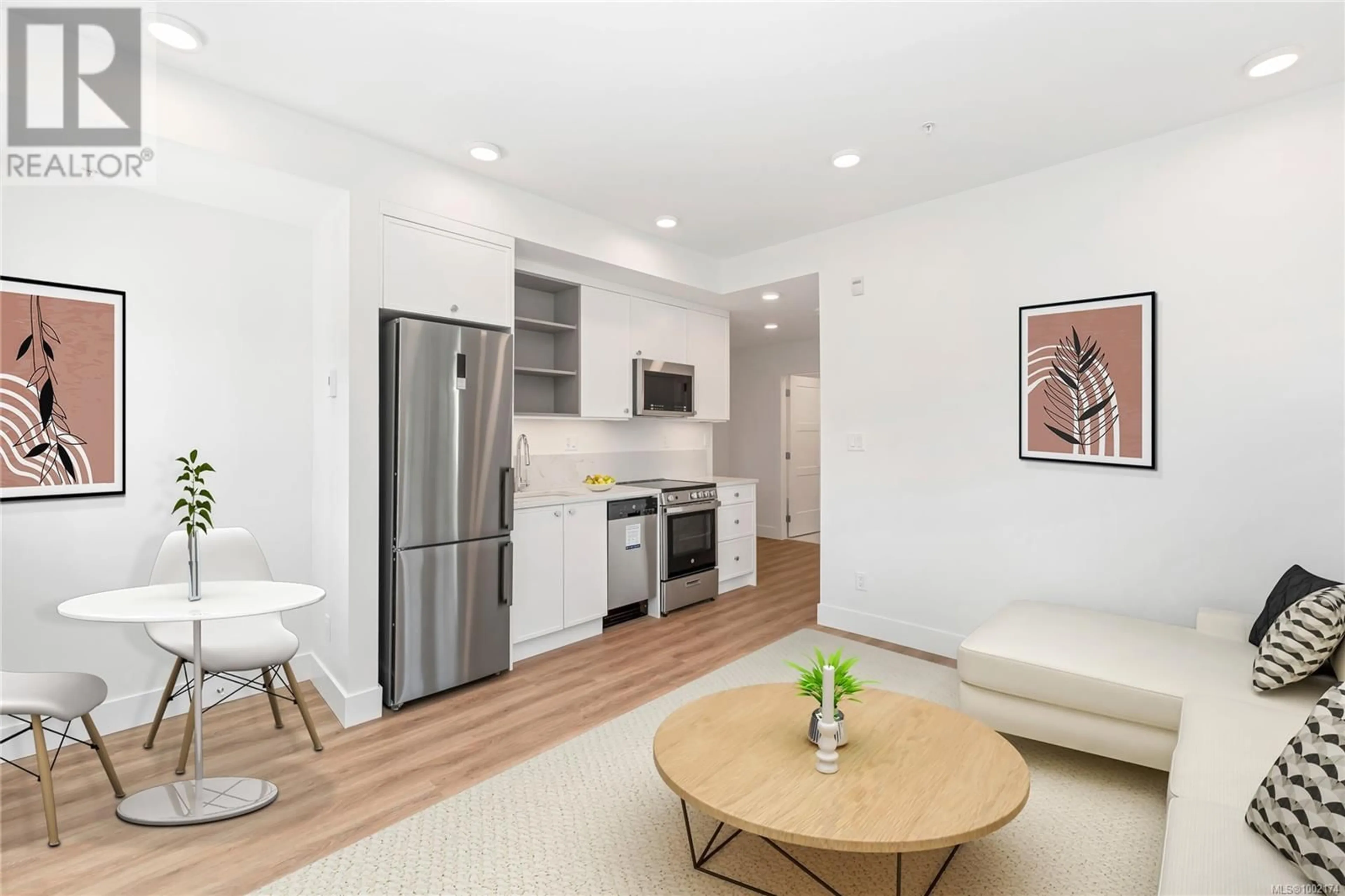 Open concept kitchen, unknown for 203 B - 1224 RICHARDSON STREET, Victoria British Columbia V8V3E1