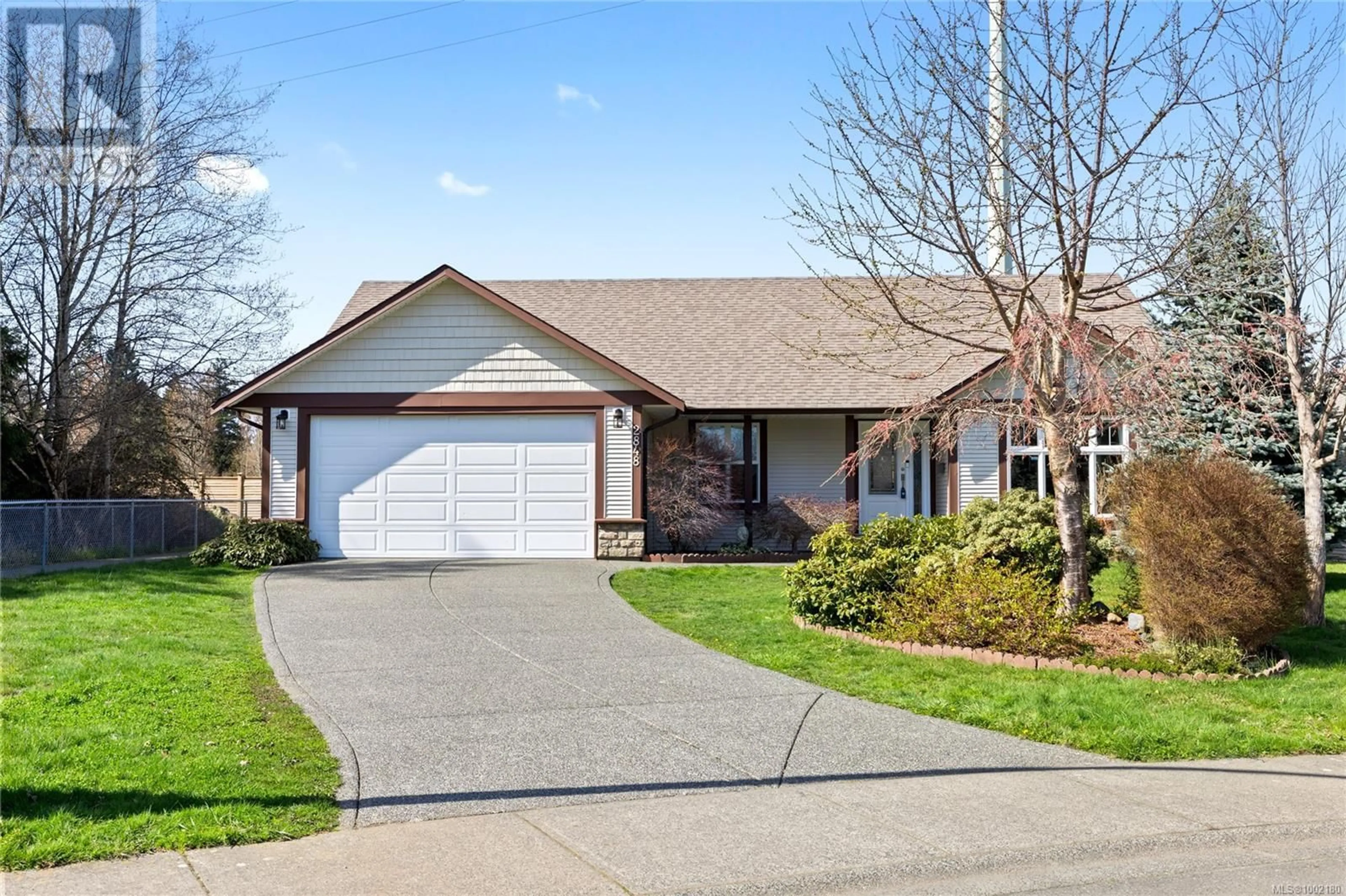Home with brick exterior material, street for 2848 BRYDEN PLACE, Courtenay British Columbia V9N4B5