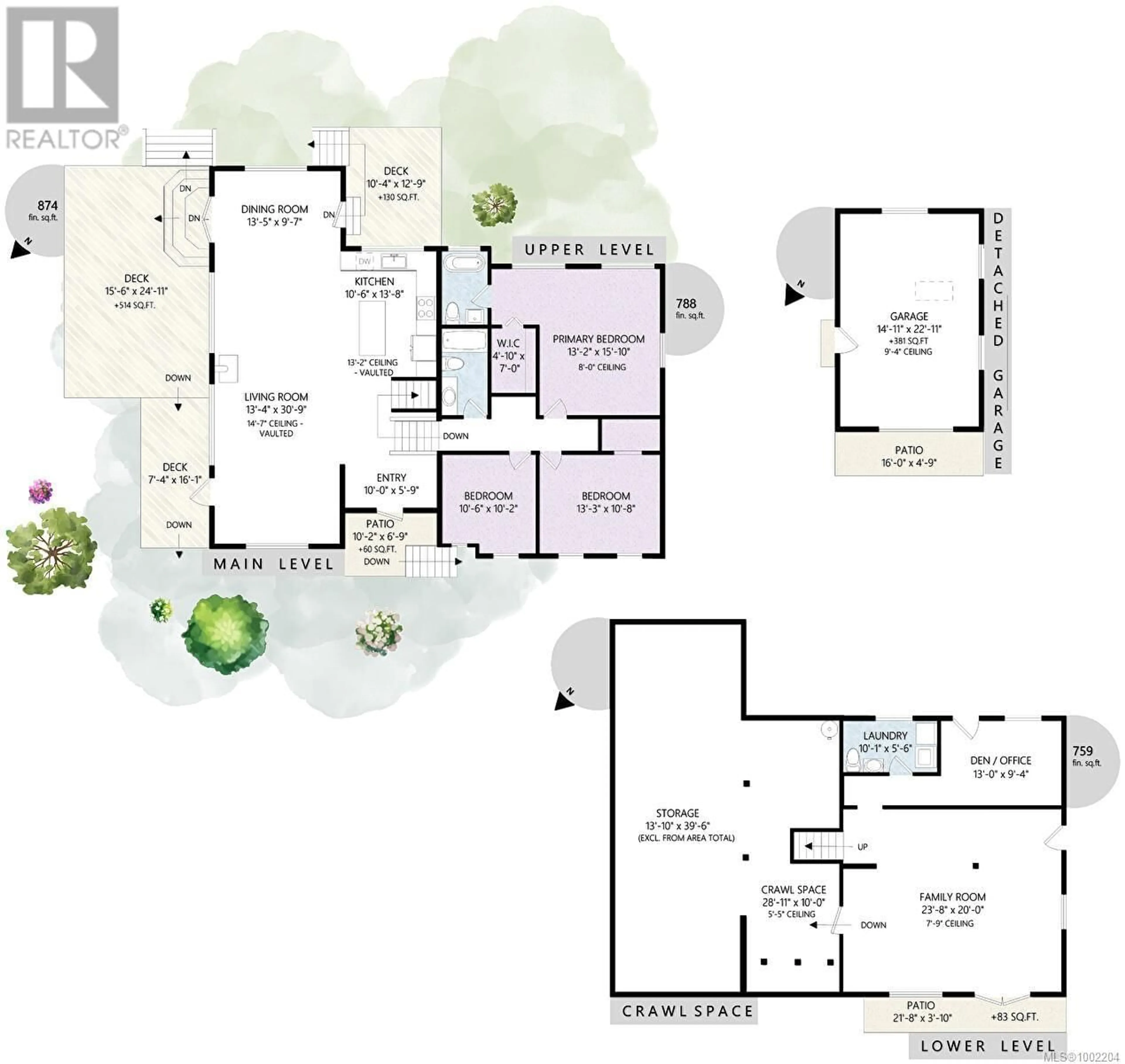 Floor plan for 2965 BARNES ROAD, Nanaimo British Columbia V9X1N9