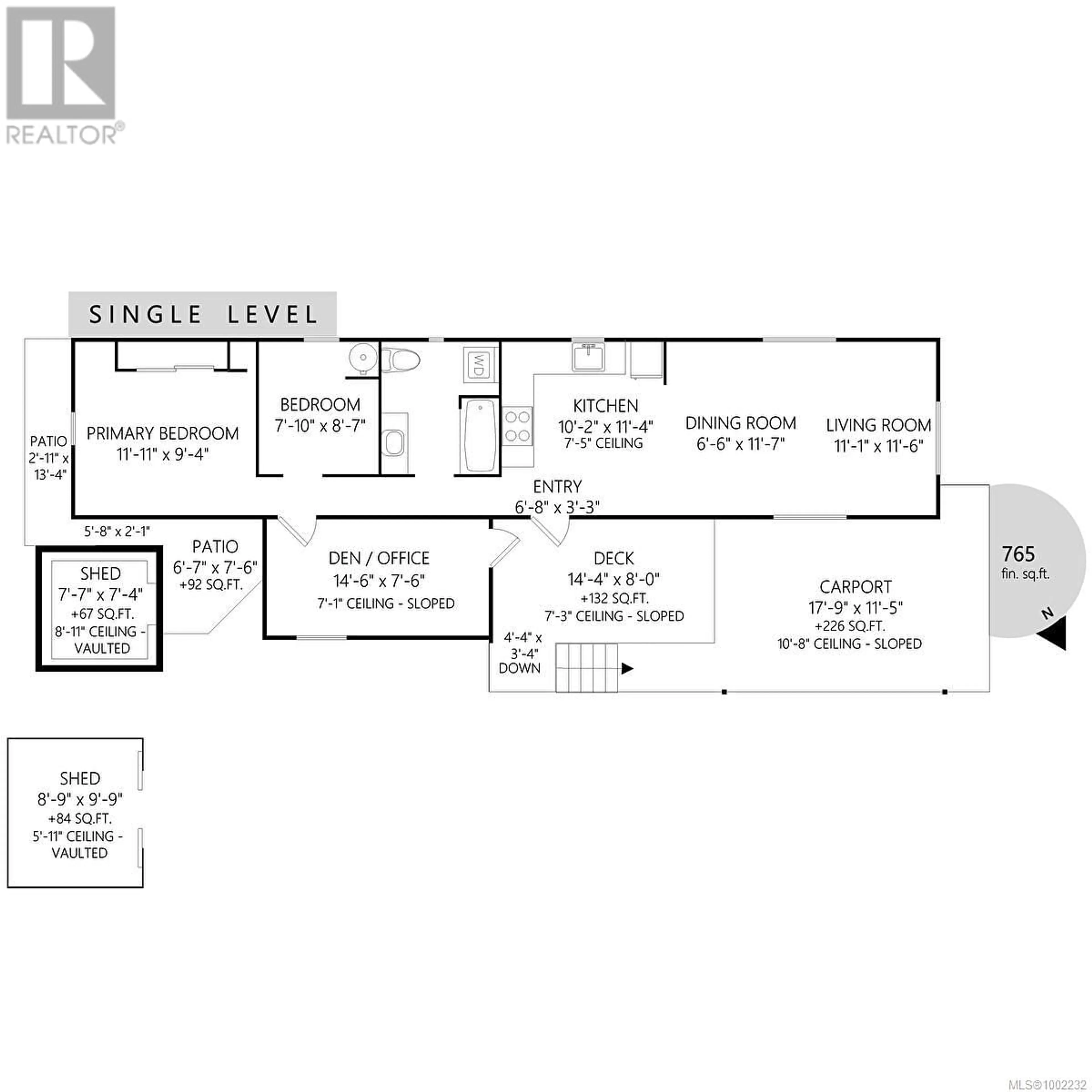 Floor plan for 319 - 2885 BOYS ROAD, Duncan British Columbia V9L4Y9