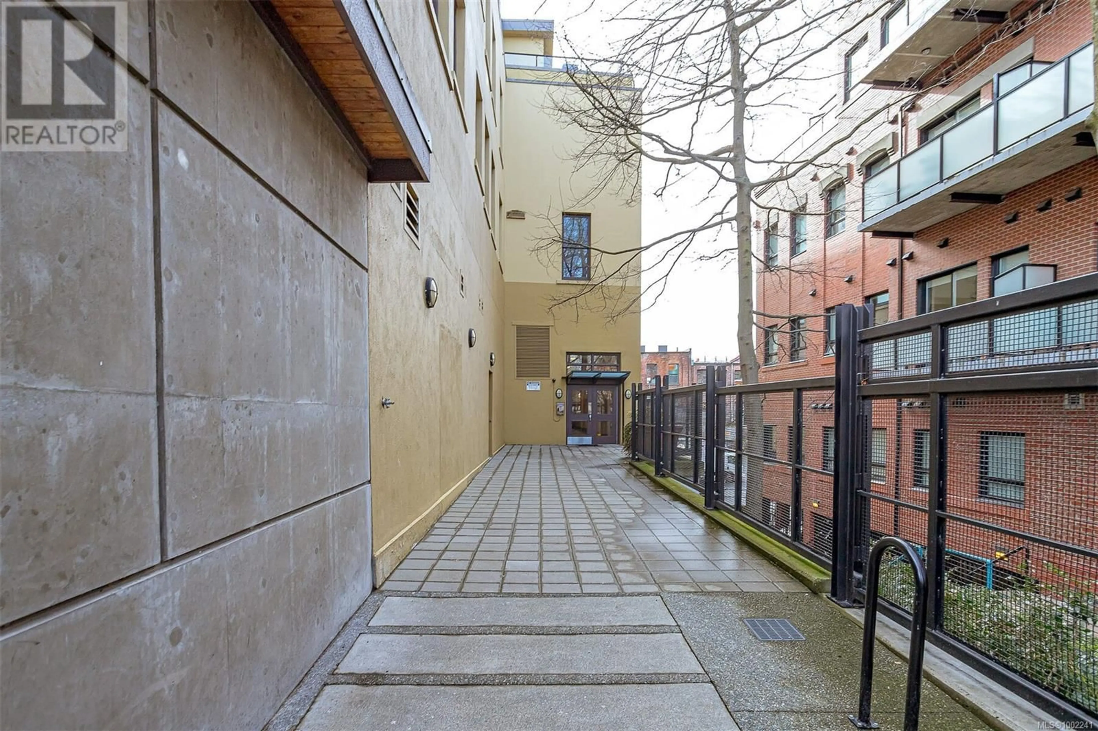 Patio, street for 213 - 599 PANDORA AVENUE, Victoria British Columbia V8W1N5