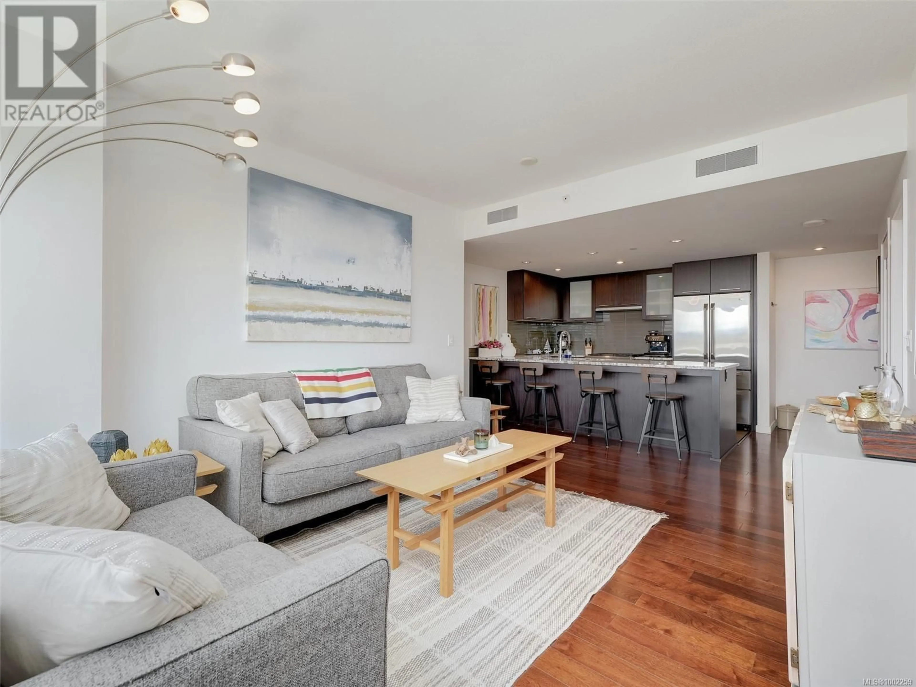 Living room with furniture, unknown for 603 - 608 BROUGHTON STREET, Victoria British Columbia V8W1C7