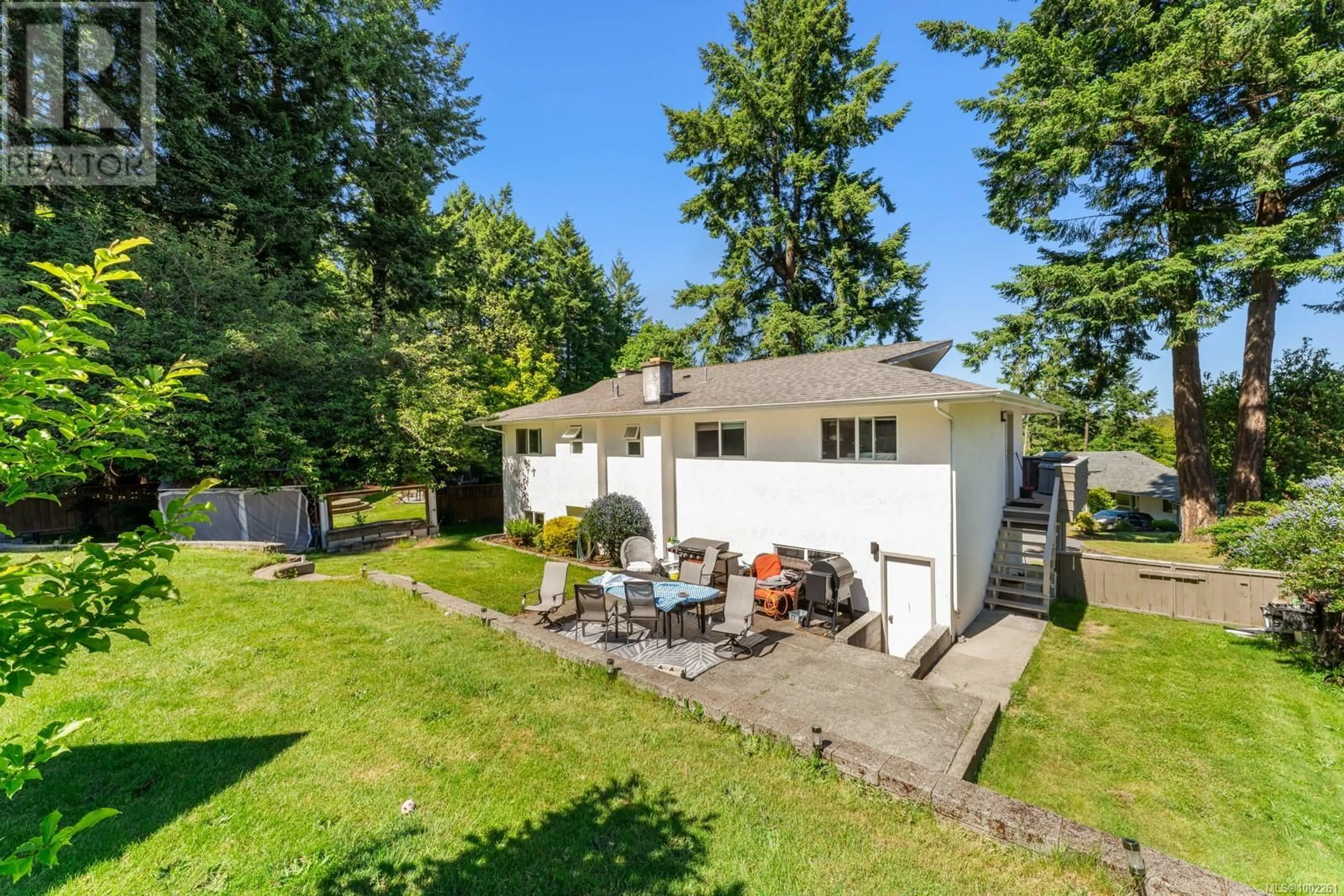A pic from outside/outdoor area/front of a property/back of a property/a pic from drone, water/lake/river/ocean view for 405 TAMARACK ROAD, Colwood British Columbia V9B2R4
