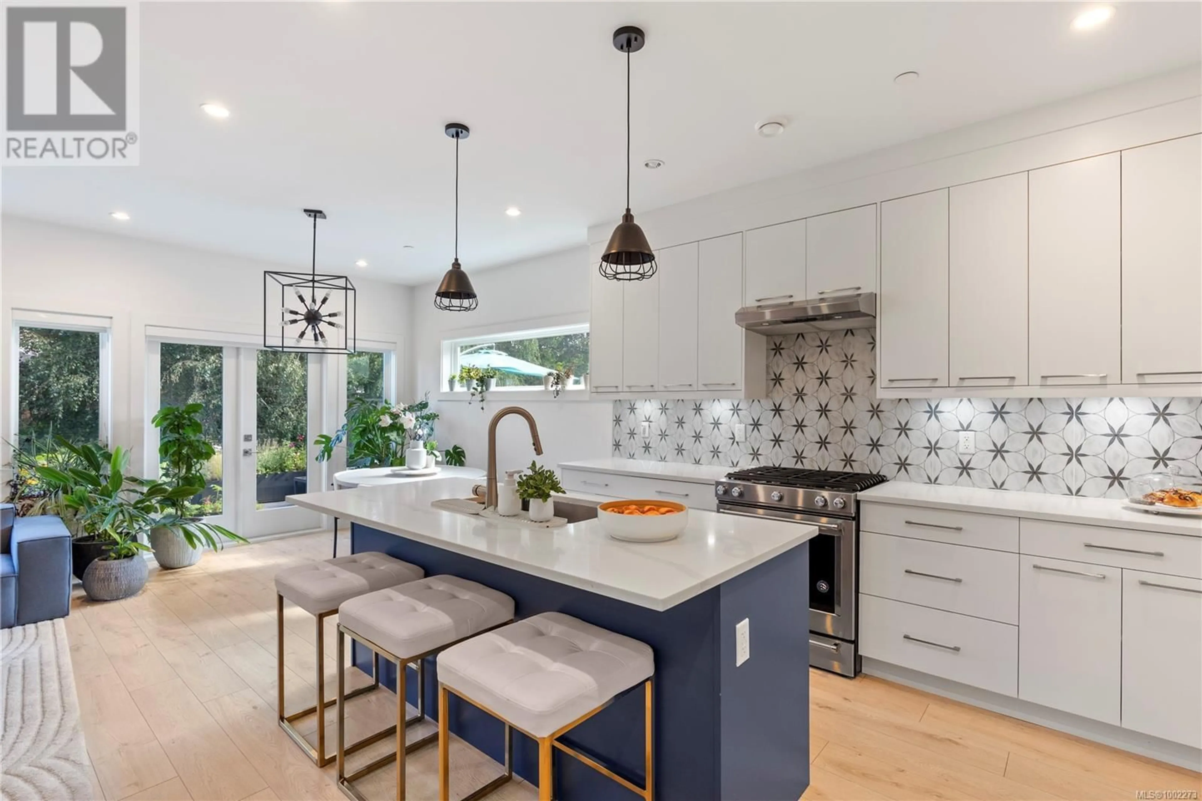 Contemporary kitchen, ceramic/tile floor for 3204 MARLEY COURT, Langford British Columbia V9C2M9
