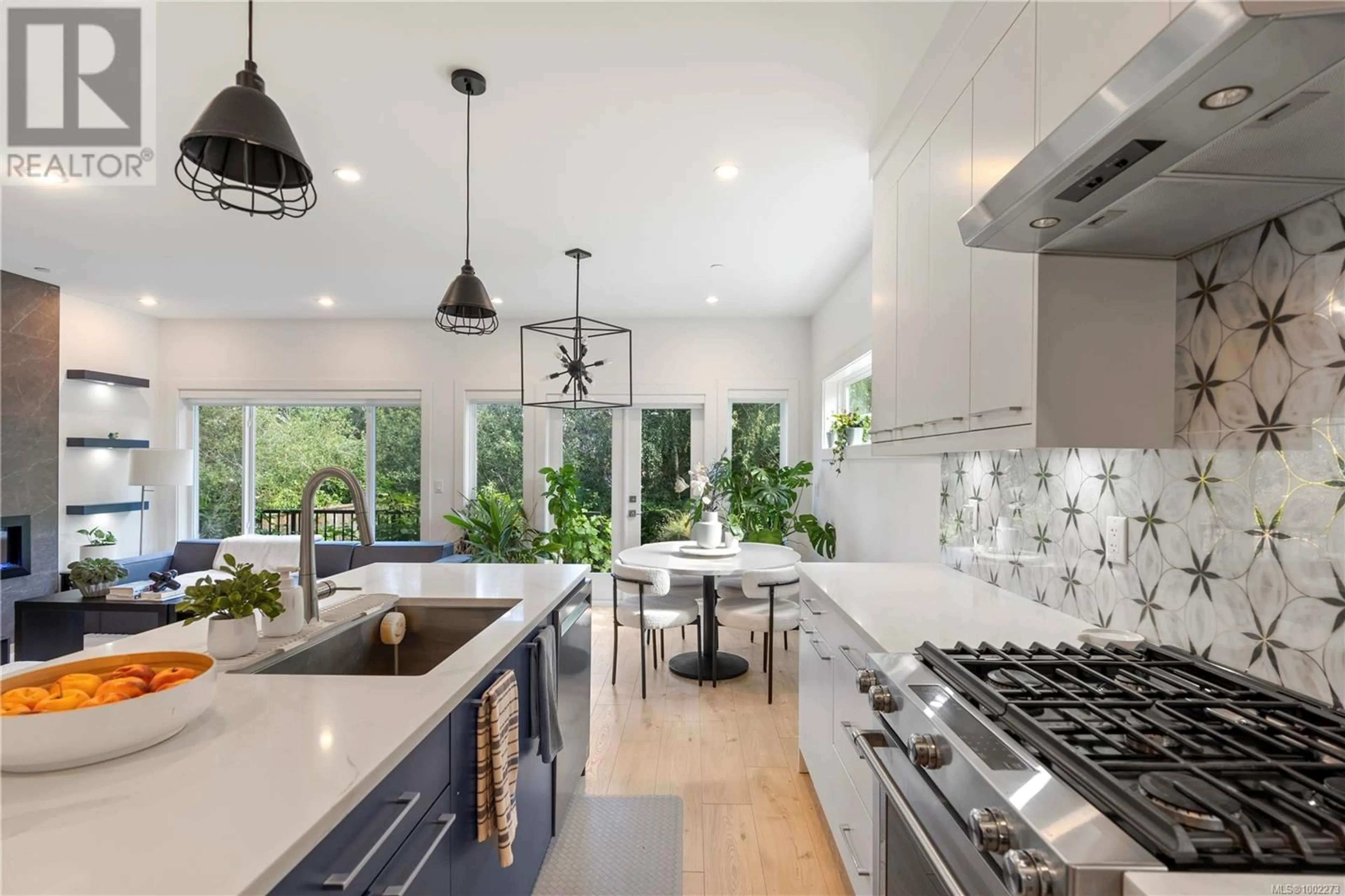 Contemporary kitchen, ceramic/tile floor for 3204 MARLEY COURT, Langford British Columbia V9C2M9