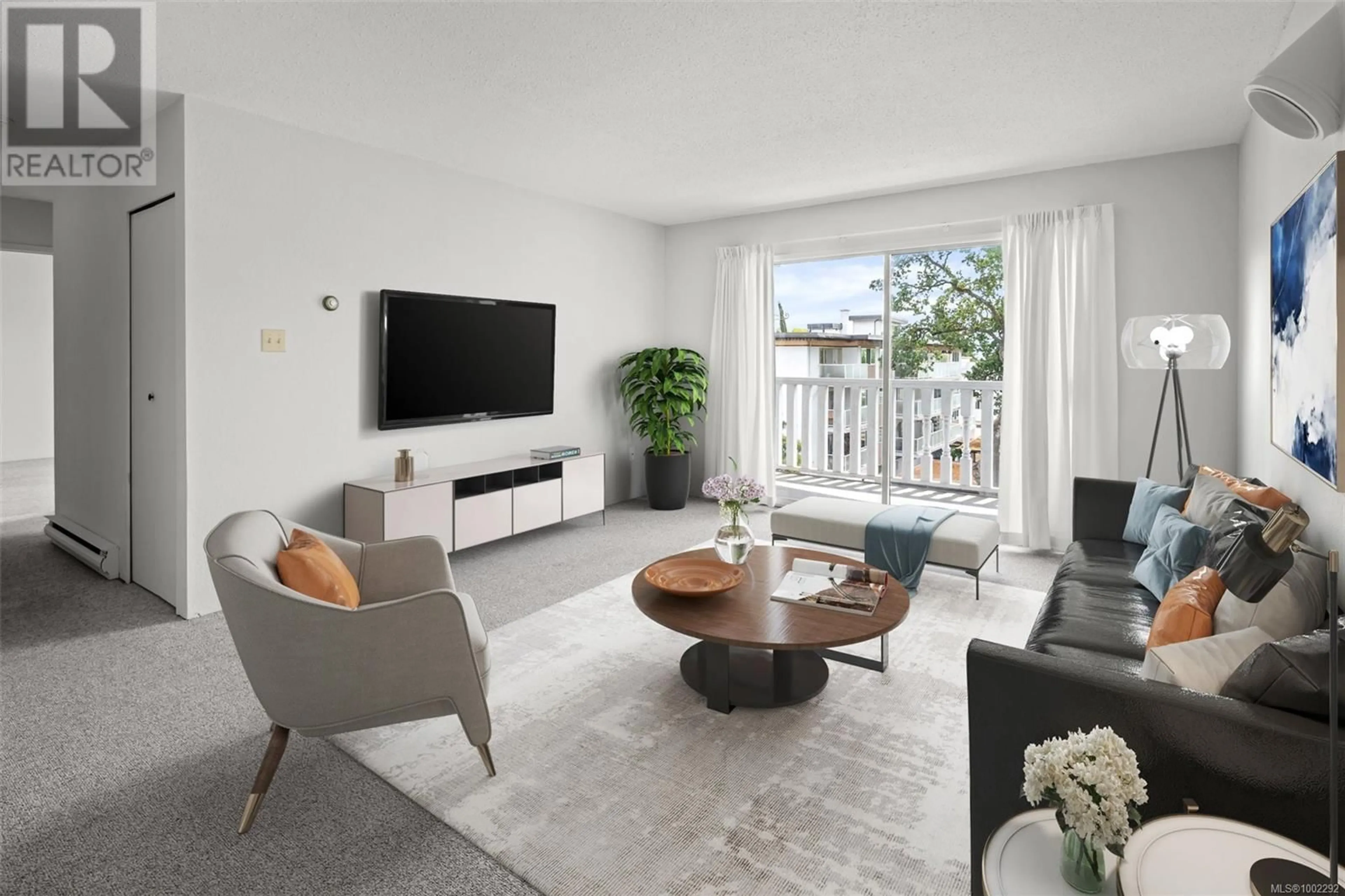 Living room with furniture, unknown for 407 - 1060 LINDEN AVENUE, Victoria British Columbia V8V4H2