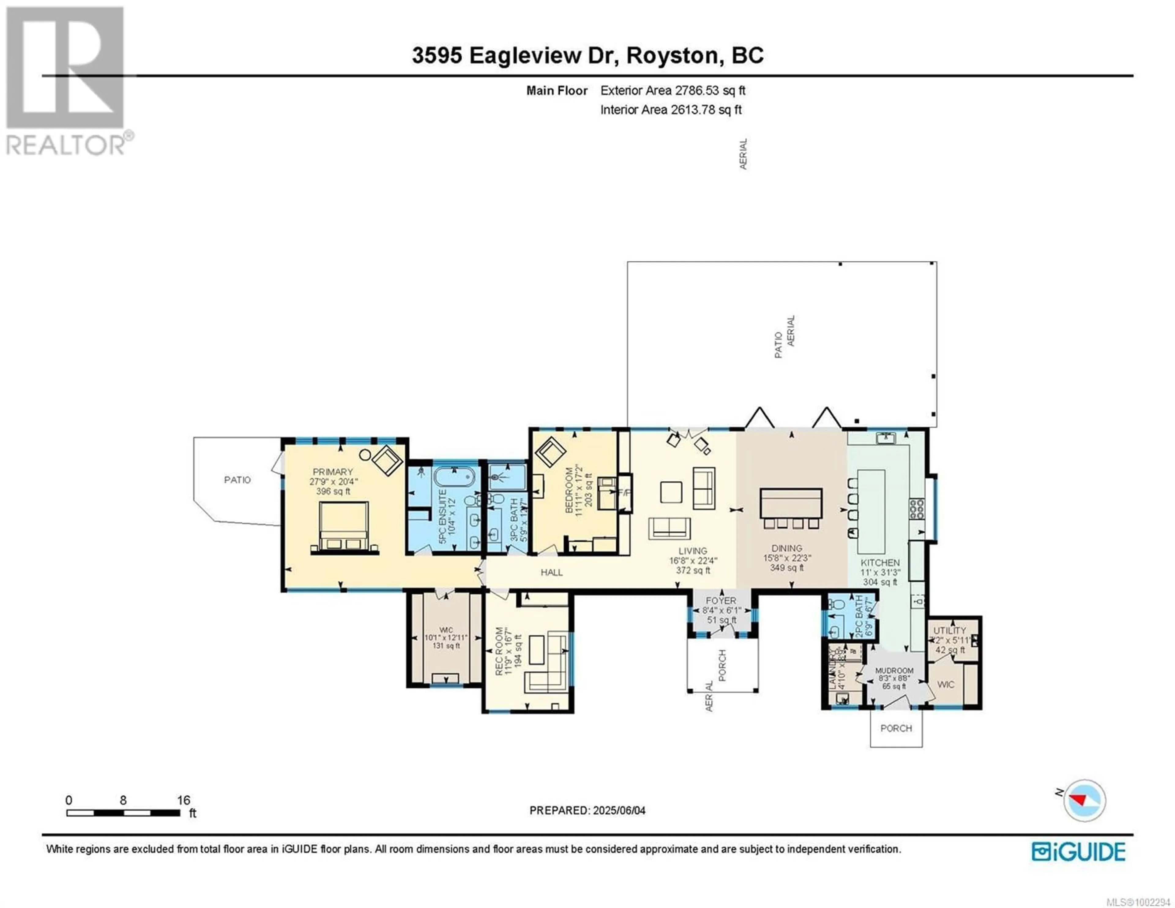 Floor plan for 3595 EAGLEVIEW DRIVE, Courtenay British Columbia V9N4A7