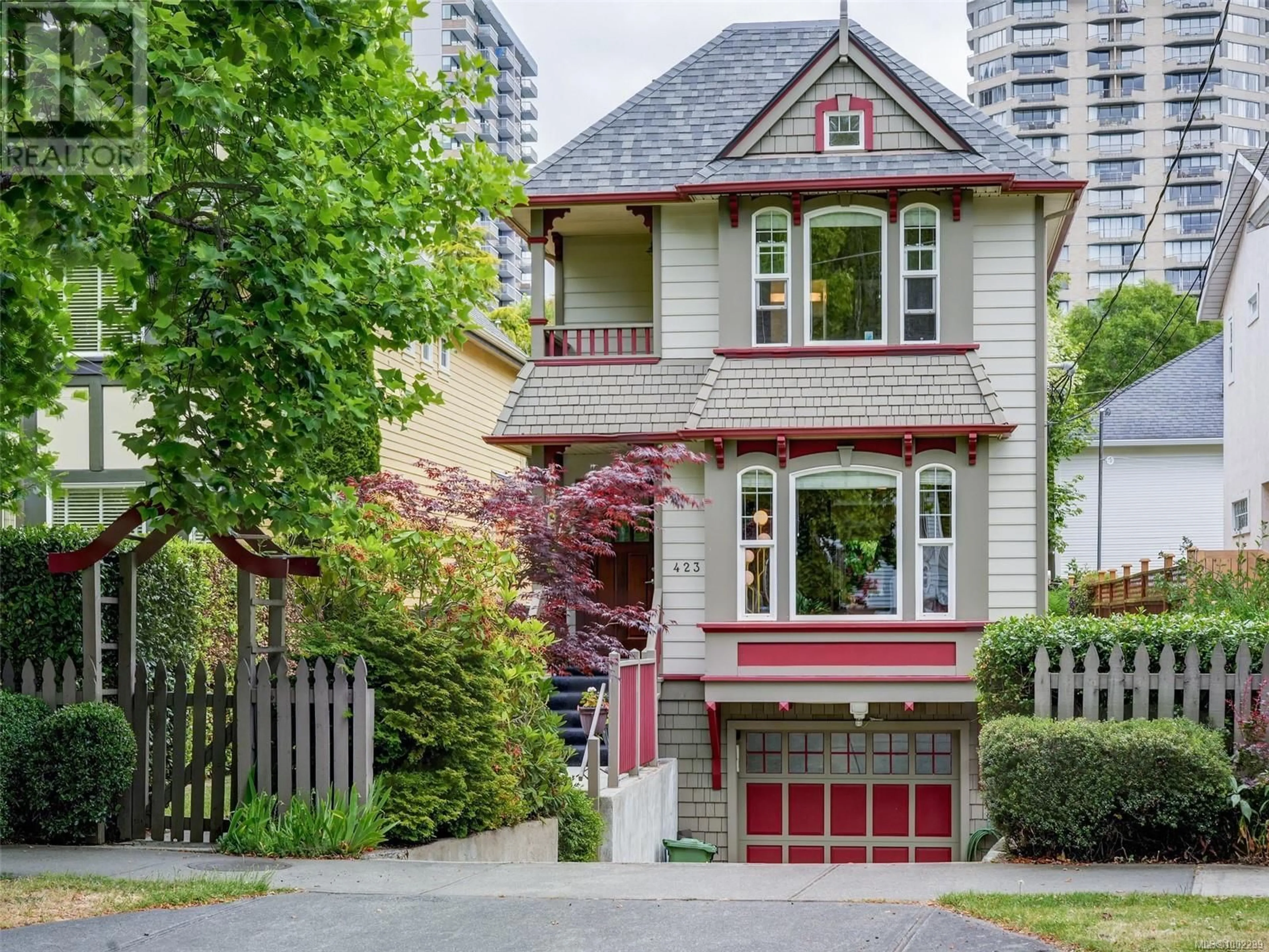 Home with brick exterior material, street for 423 POWELL STREET, Victoria British Columbia V8V2J3