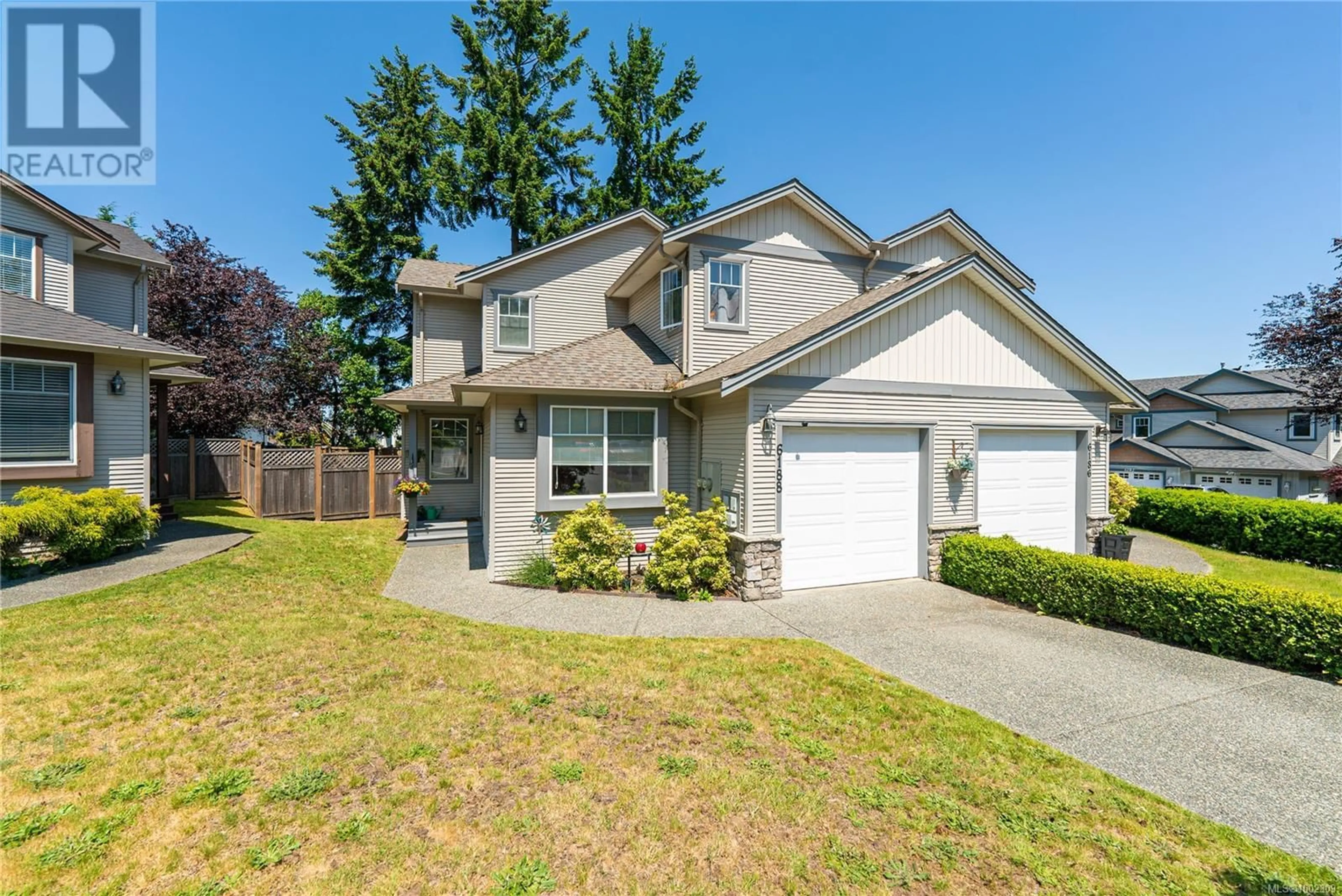 Home with vinyl exterior material, street for 6188 CLAYBURN PLACE, Nanaimo British Columbia V9V1V2