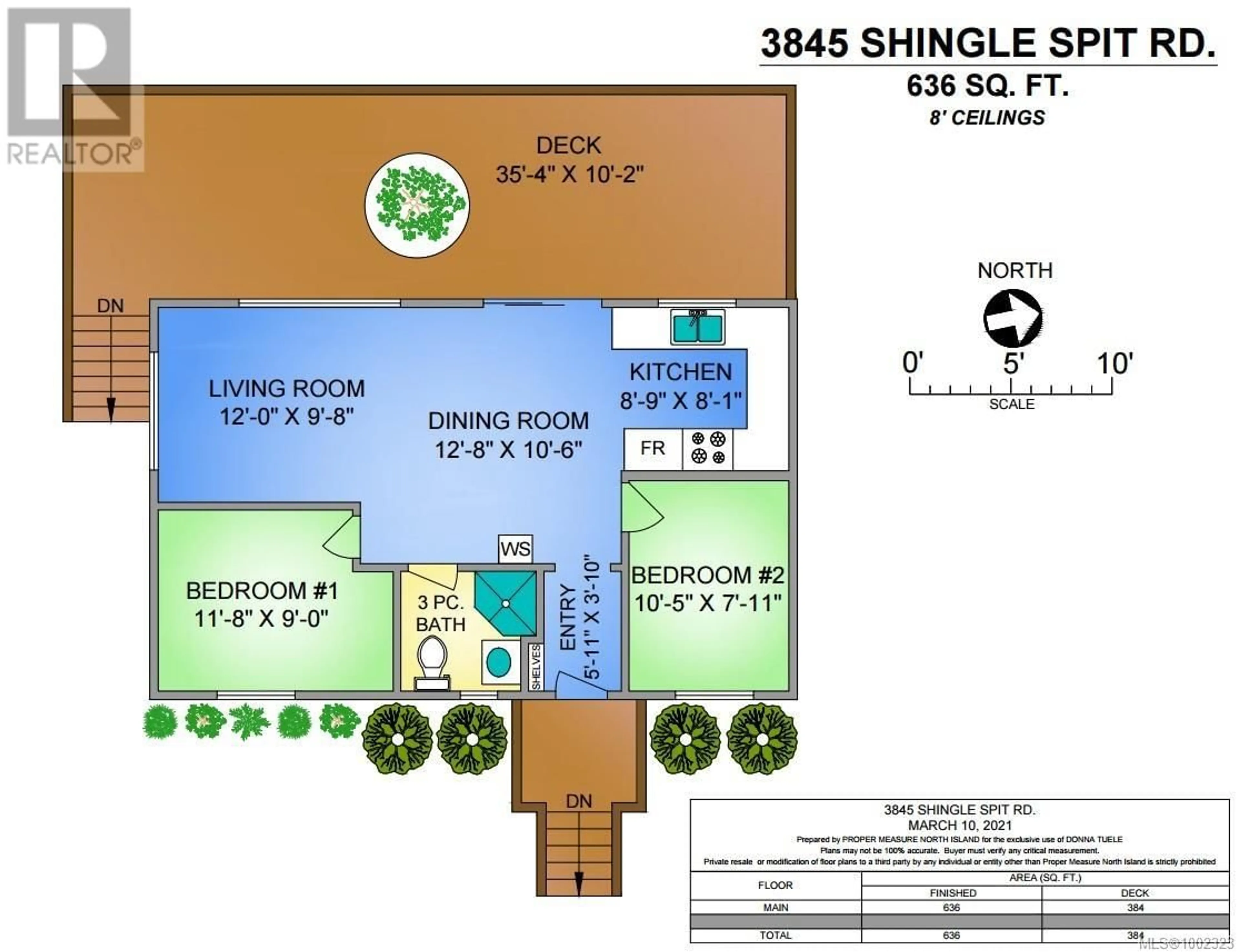 Floor plan for 3845 SHINGLE SPIT ROAD, Hornby Island British Columbia V0R1Z0