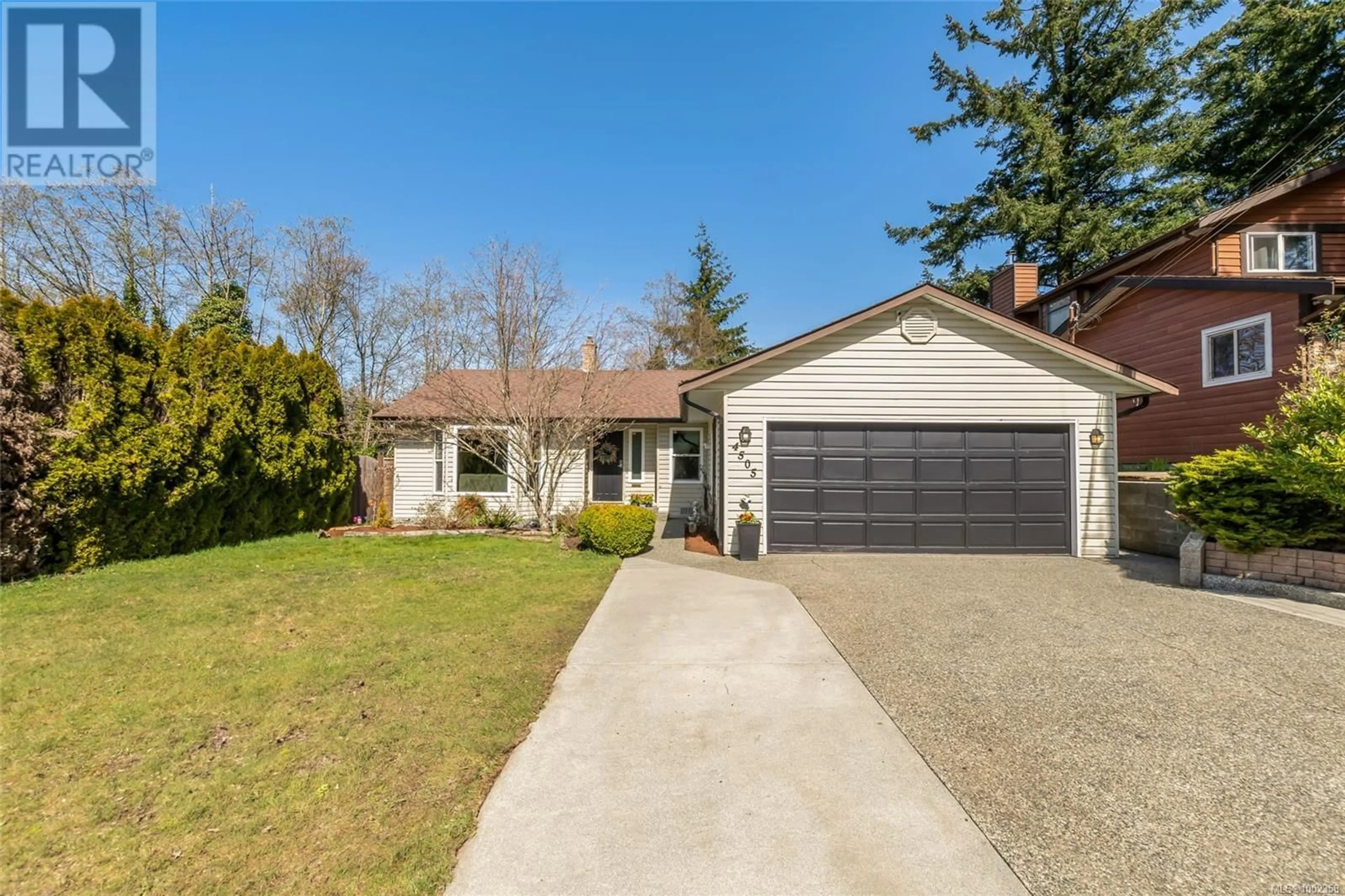 Home with brick exterior material, street for 4505 WOODWINDS CRESCENT, Nanaimo British Columbia V9T4R3