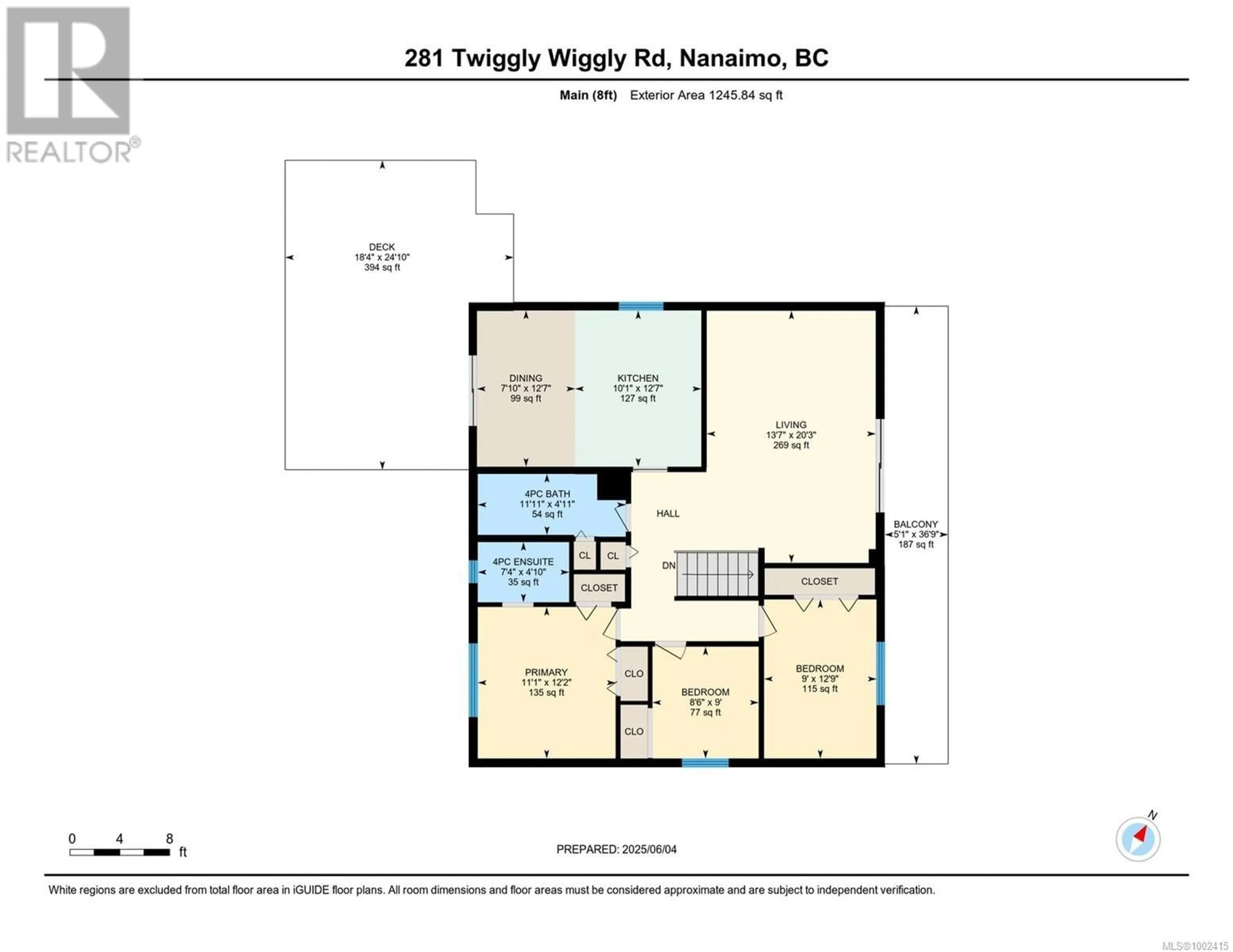 Floor plan for 281 TWIGGLY WIGGLY ROAD, Nanaimo British Columbia V9R6S5