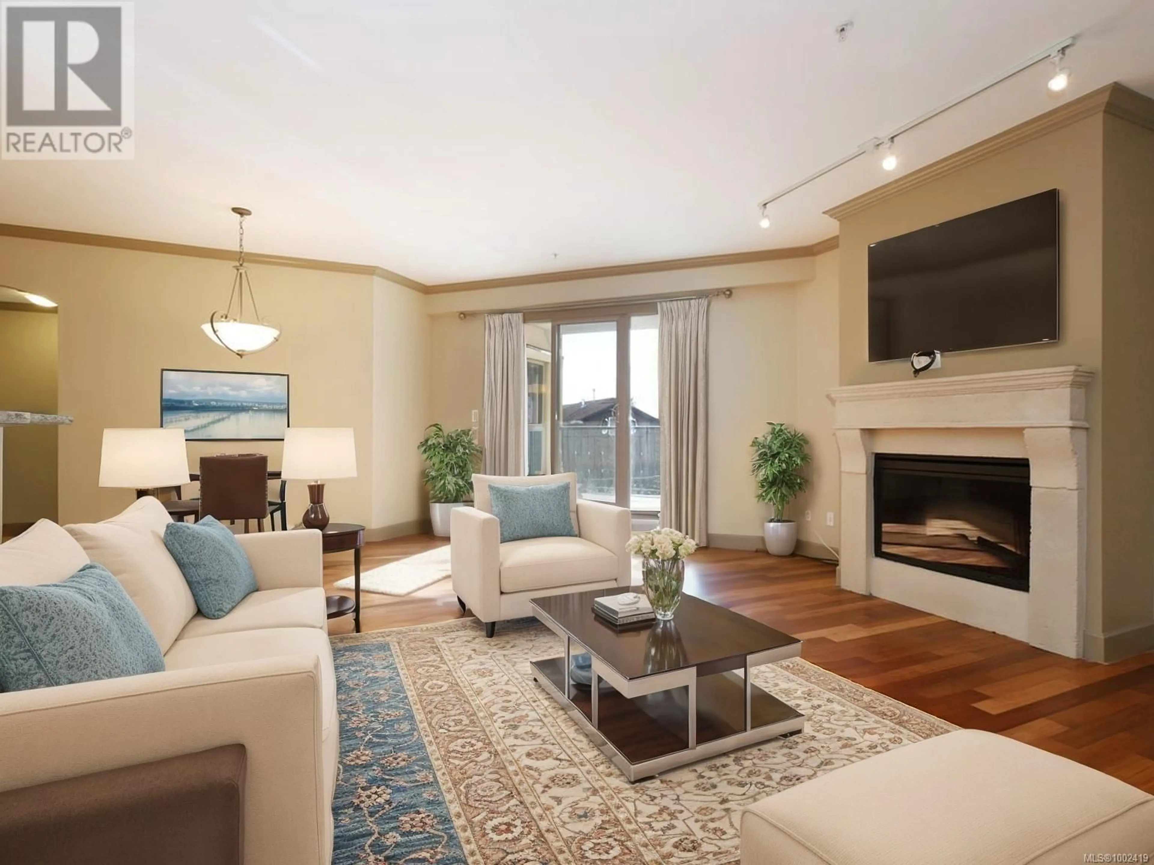 Living room with furniture, unknown for 210 - 1642 MCKENZIE AVENUE, Saanich British Columbia V8N0A3
