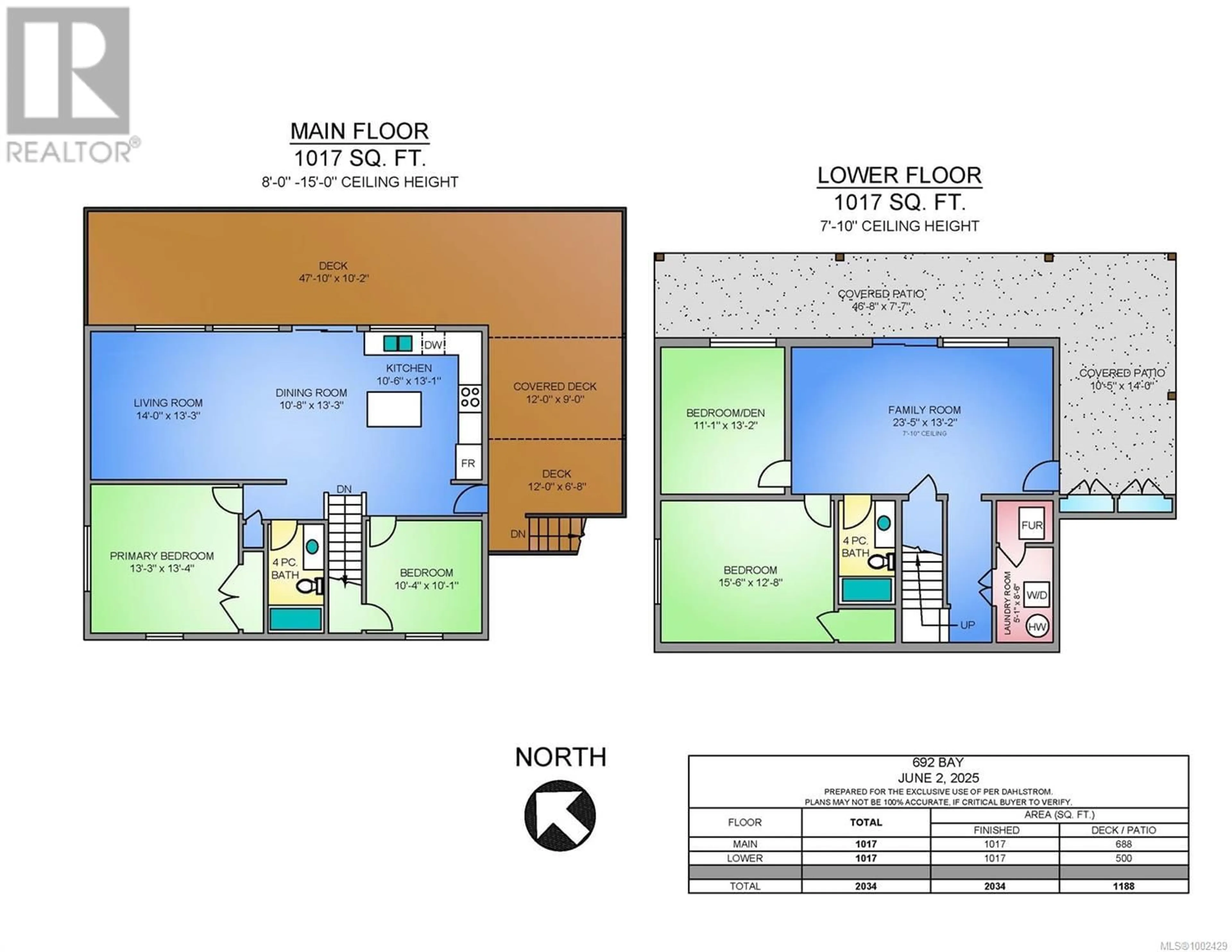 Floor plan for 692 BAY ROAD, Mill Bay British Columbia V0R2P1