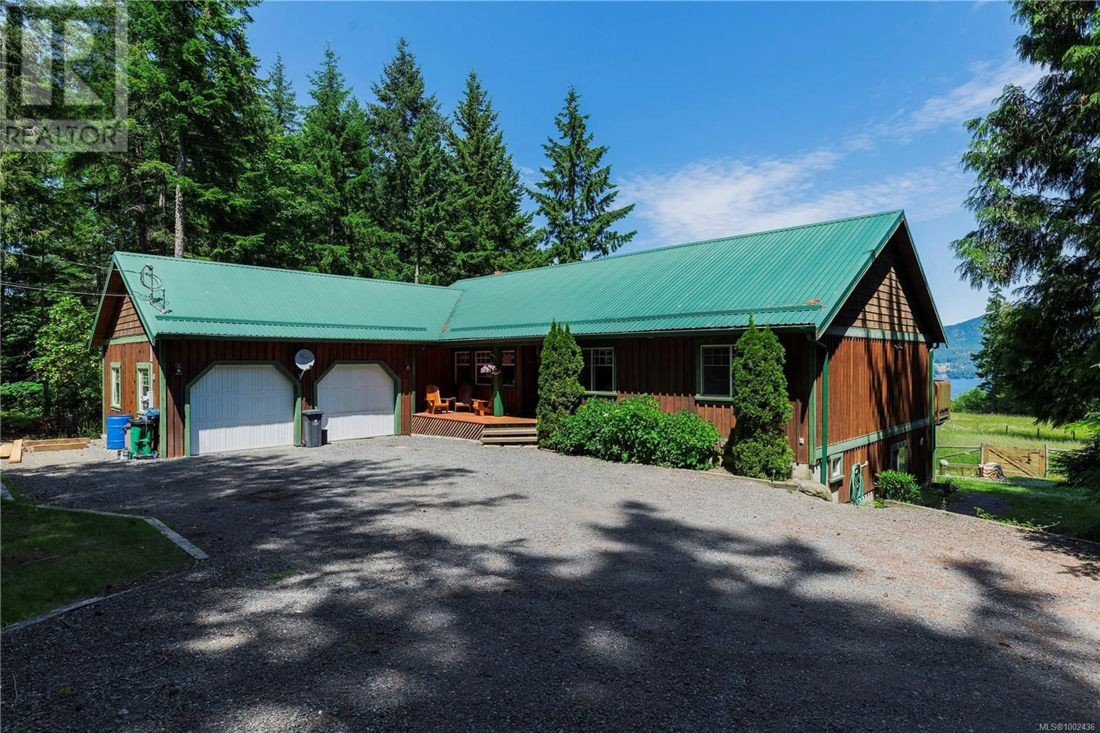 A pic from outside/outdoor area/front of a property/back of a property/a pic from drone, unknown for 1205 CHERRY POINT ROAD, Cobble Hill British Columbia V0R1N2