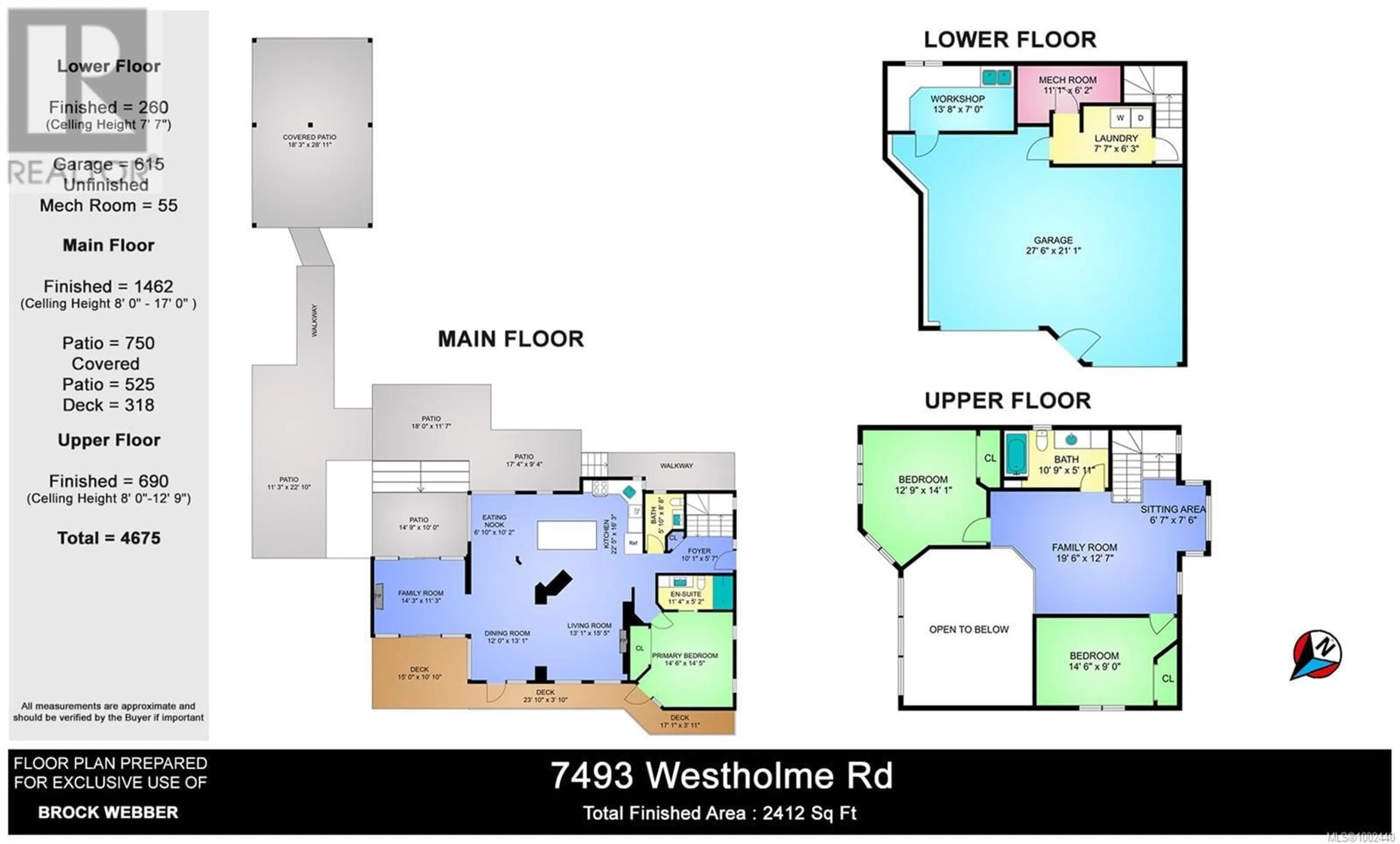 Floor plan for 7493 WESTHOLME ROAD, Duncan British Columbia V0R3C0