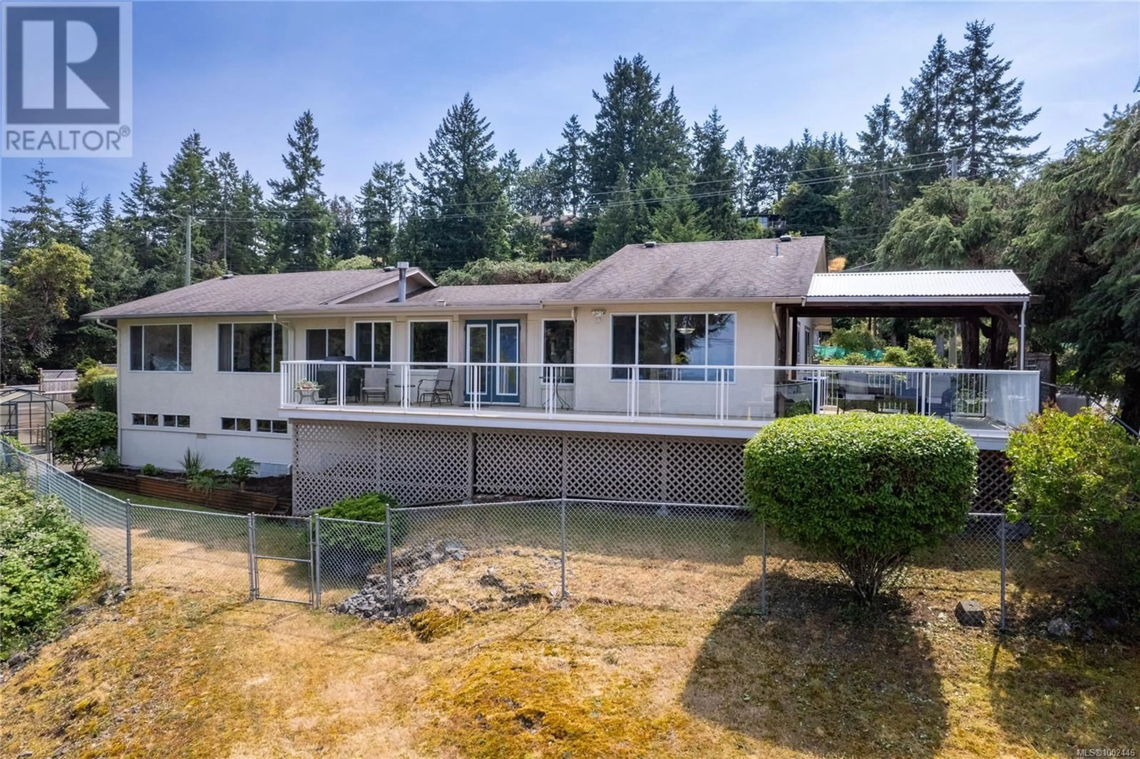 A pic from outside/outdoor area/front of a property/back of a property/a pic from drone, unknown for 3022 PARK PLACE, Nanoose Bay British Columbia V9P9J3