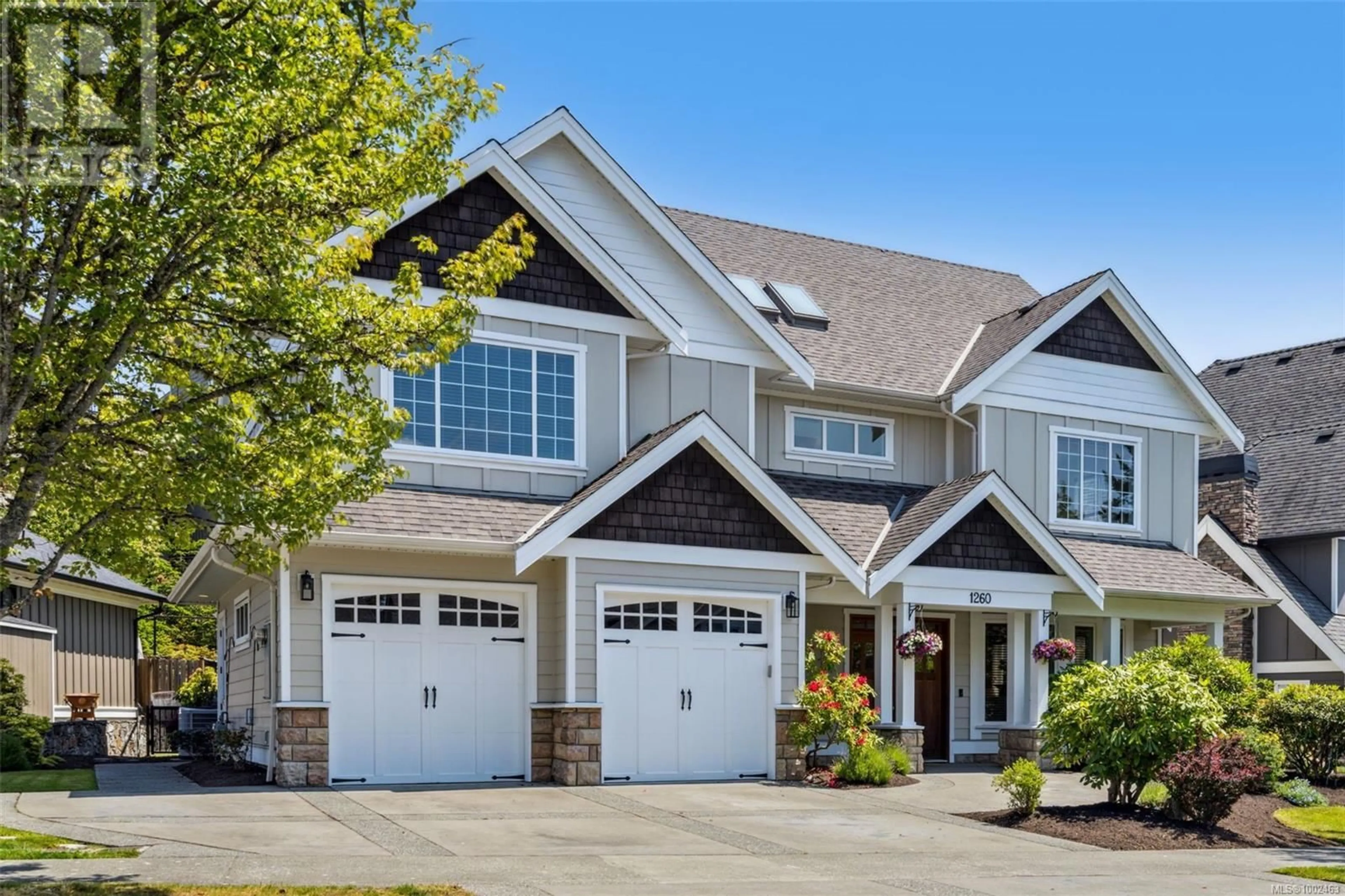 Home with vinyl exterior material, street for 1260 ROCKHAMPTON CLOSE, Langford British Columbia V9B6X4