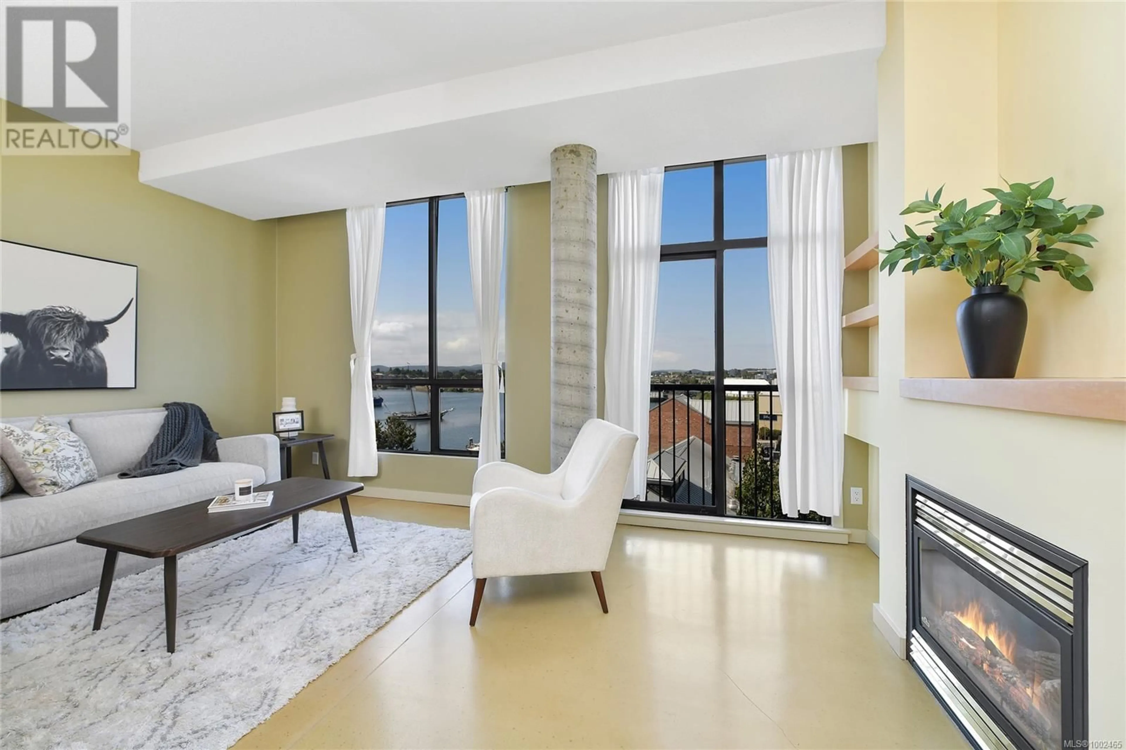 Living room with furniture, unknown for 513 - 409 SWIFT STREET, Victoria British Columbia V8W1S2