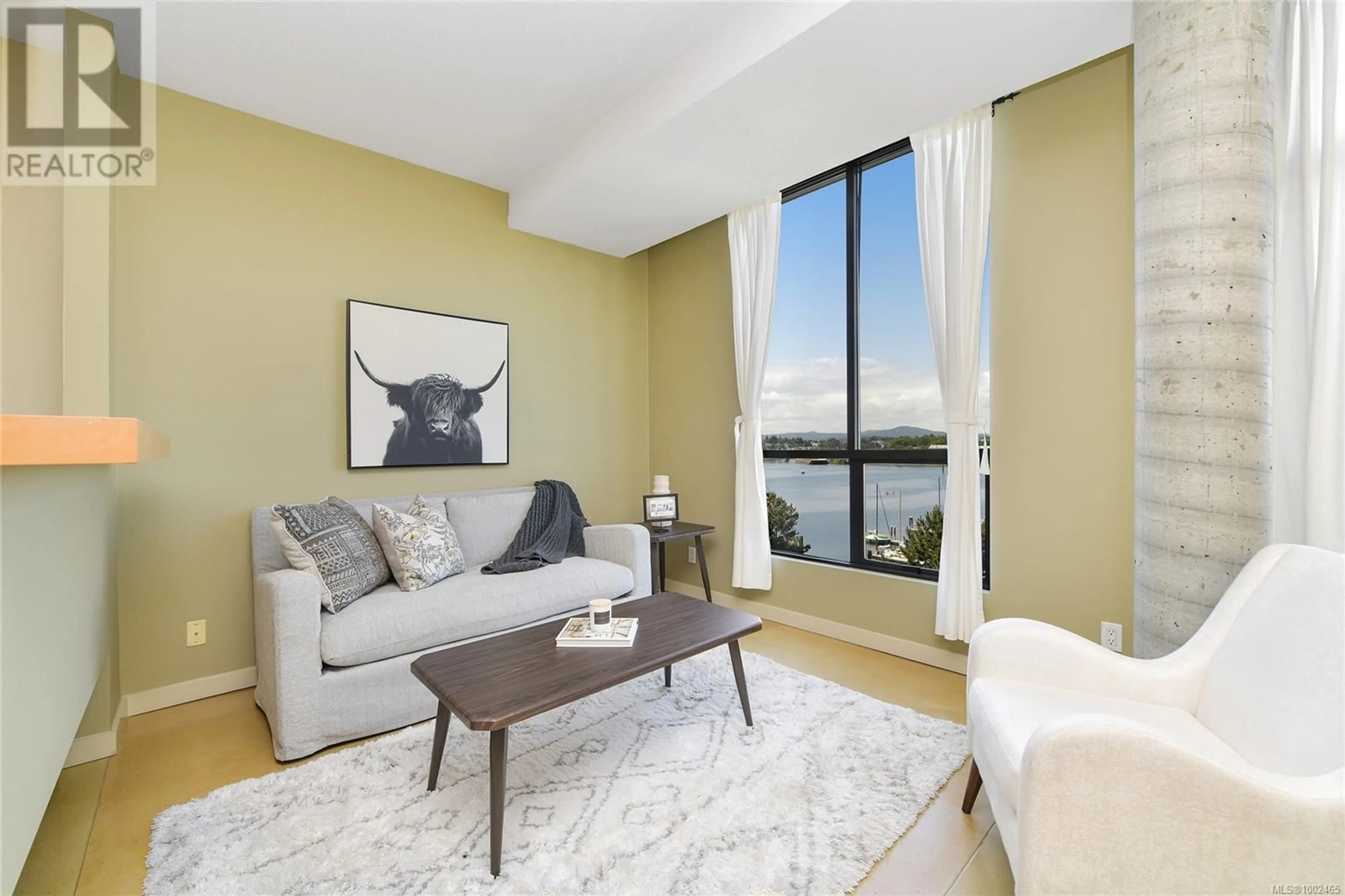 Living room with furniture, unknown for 513 - 409 SWIFT STREET, Victoria British Columbia V8W1S2