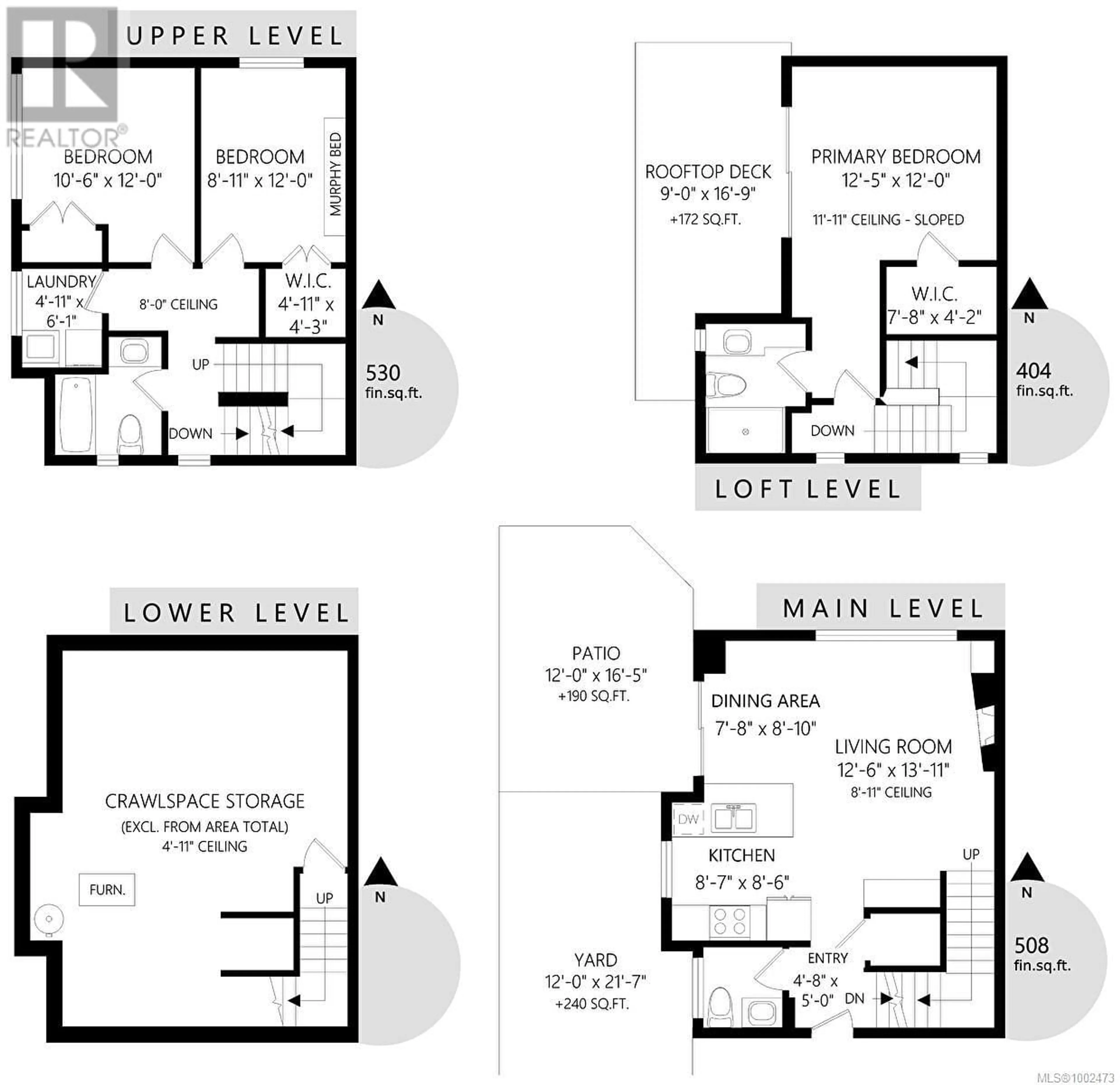 Floor plan for 102 - 3332 RADIANT WAY, Langford British Columbia V9C0N4
