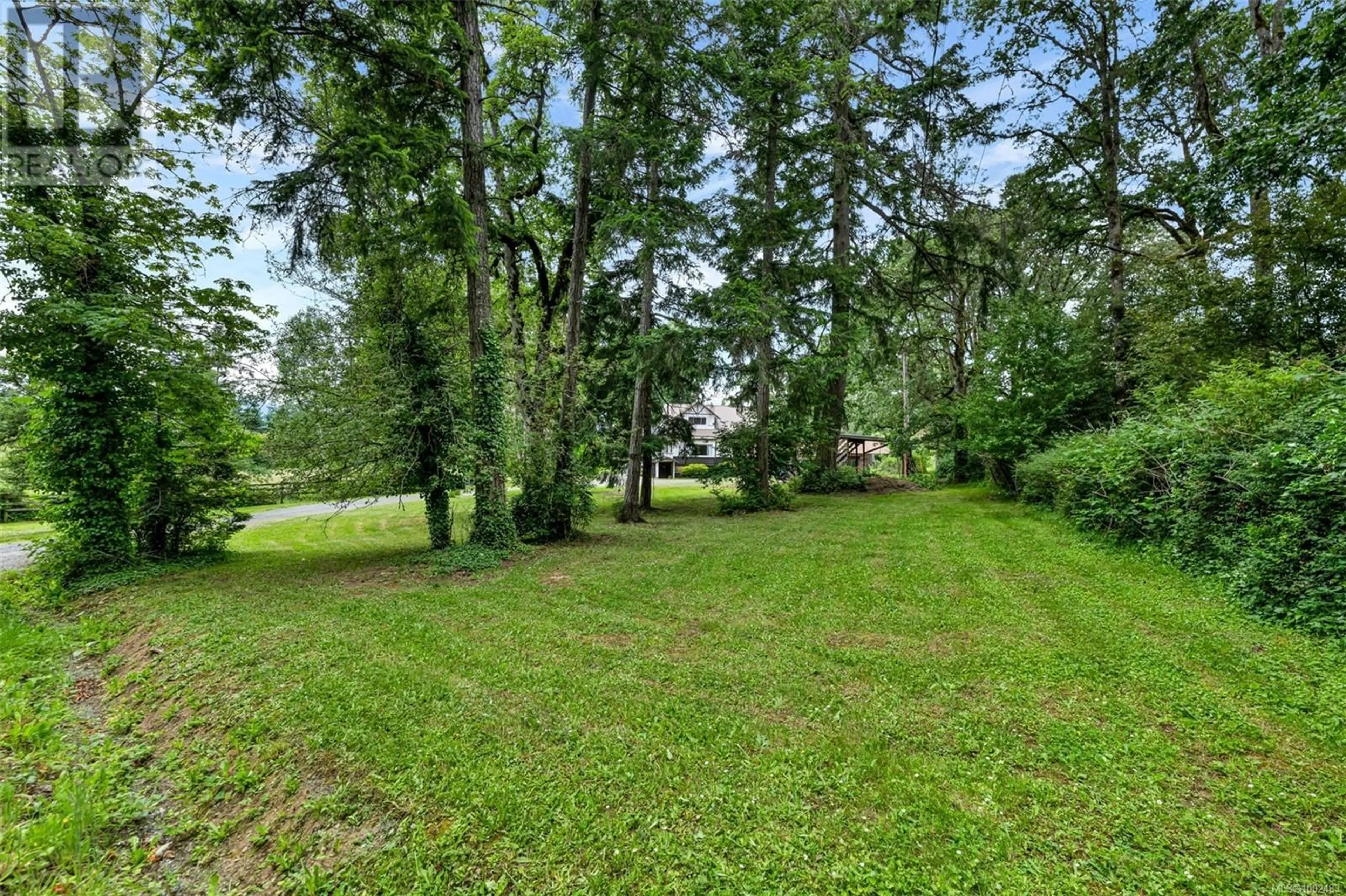 A pic from outside/outdoor area/front of a property/back of a property/a pic from drone, forest/trees view for 2375 TOWNEND ROAD, Duncan British Columbia V9L4L4
