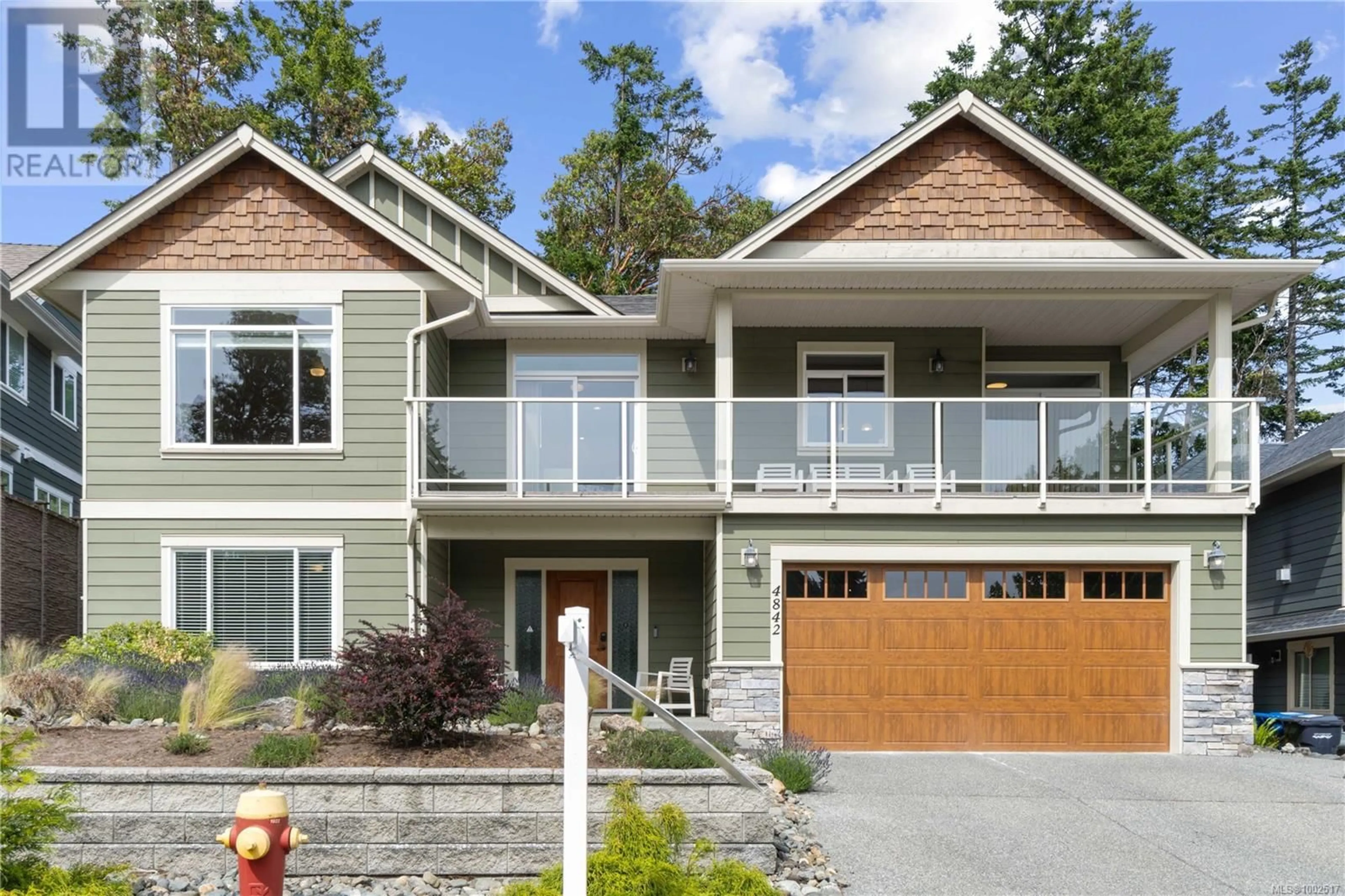 Home with vinyl exterior material, mountain view for 4842 VISTA VIEW CRESCENT, Nanaimo British Columbia V9V1R3