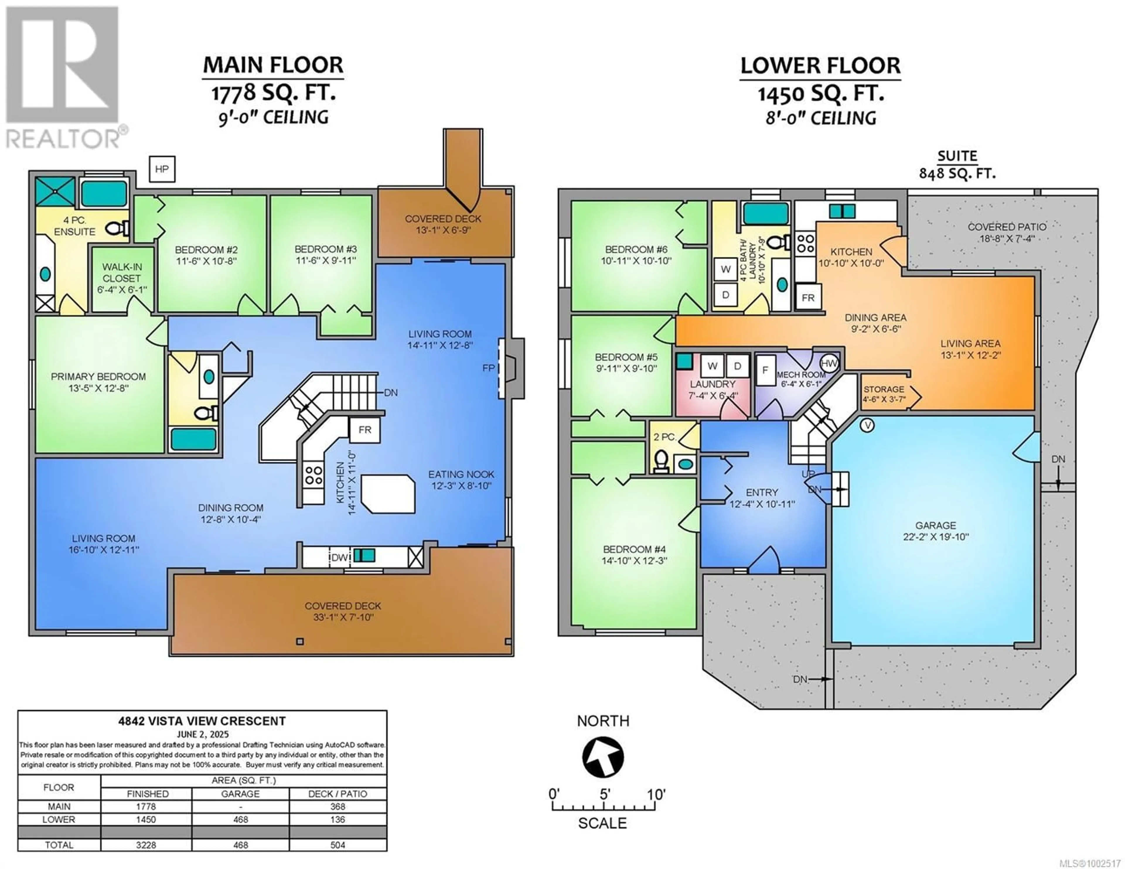 Floor plan for 4842 VISTA VIEW CRESCENT, Nanaimo British Columbia V9V1R3