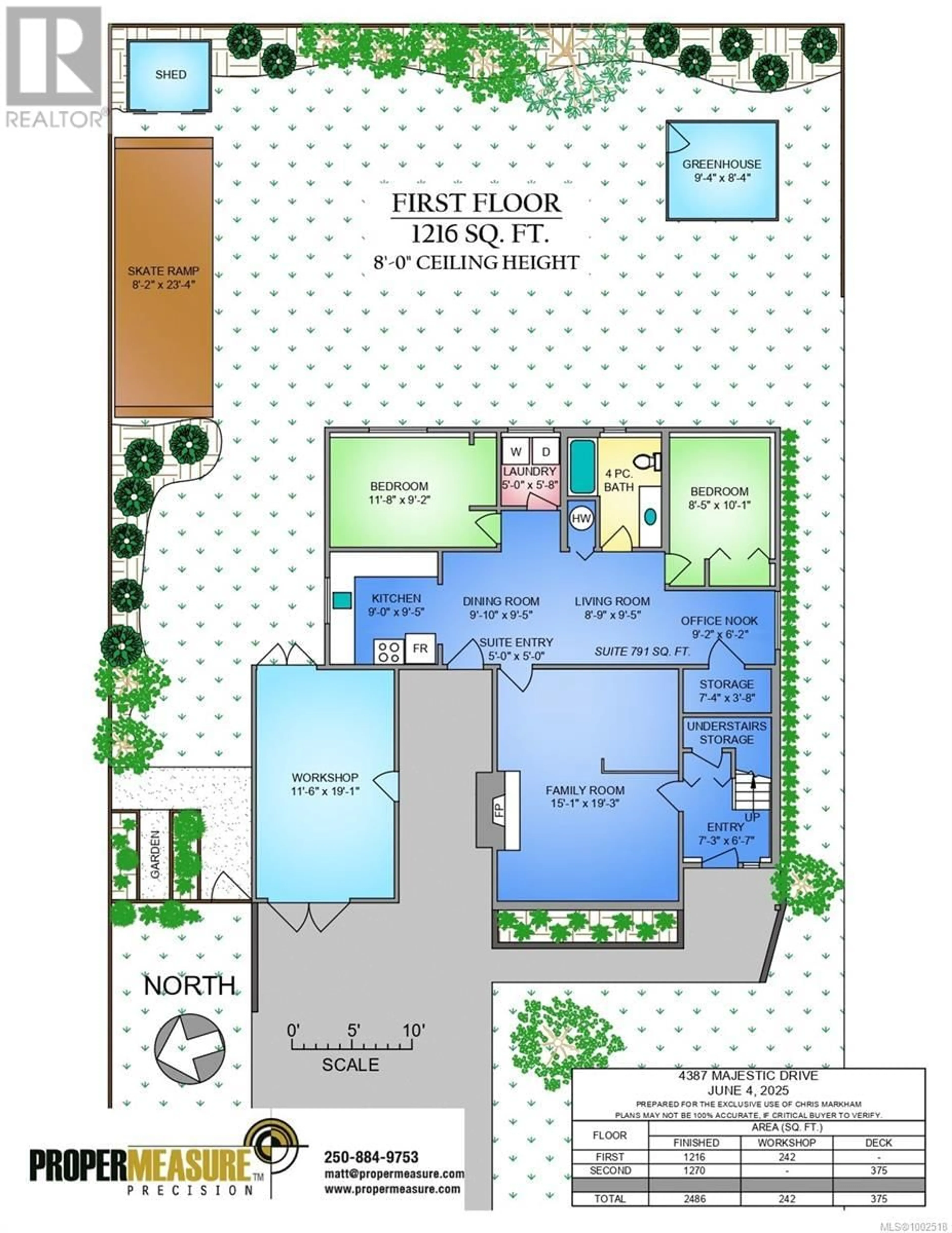 Floor plan for 4387 MAJESTIC DRIVE, Saanich British Columbia V8N3H4