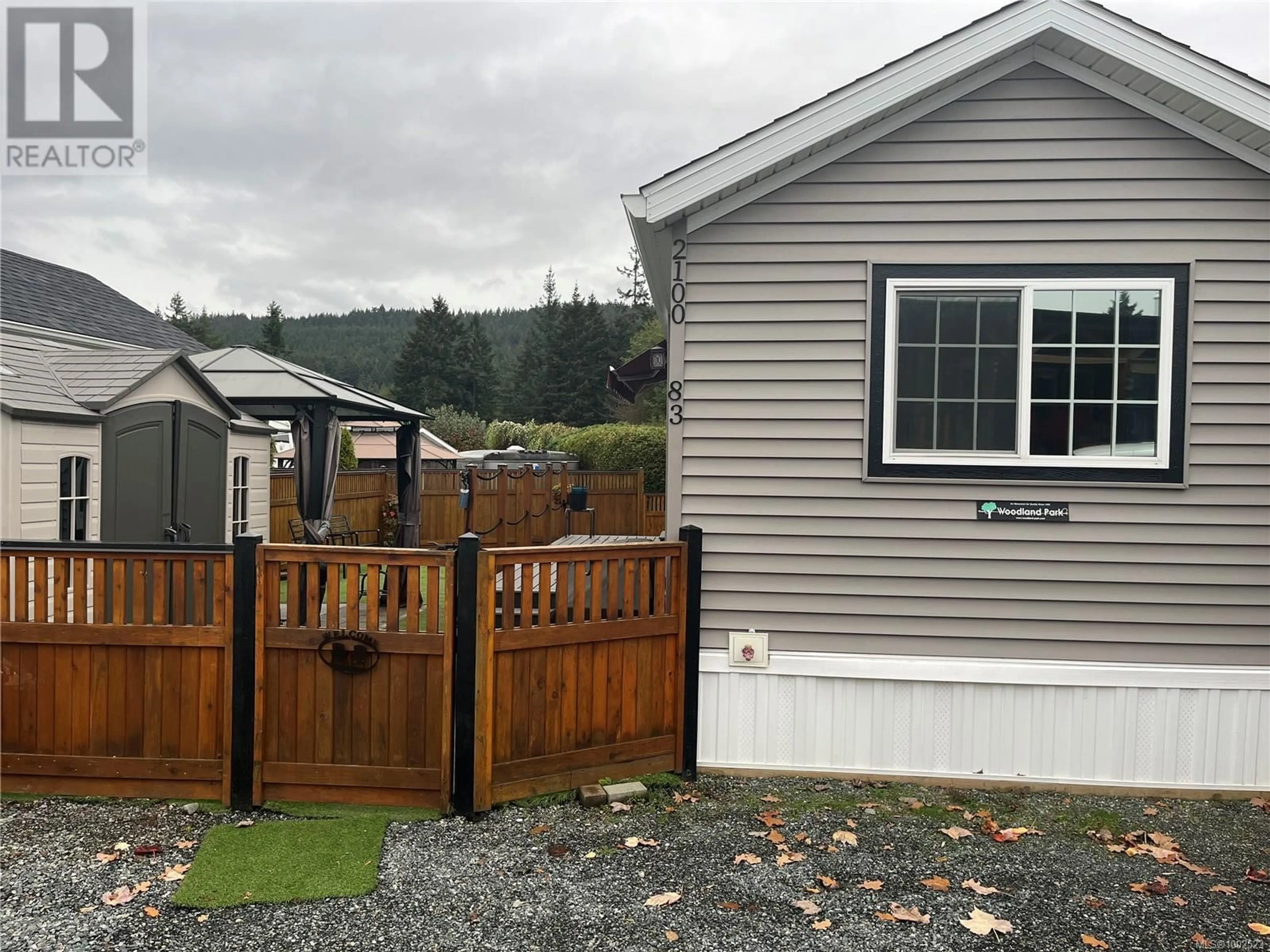 Home with vinyl exterior material, mountain view for 83 - 1142 WOSS LAKE DRIVE, Nanaimo British Columbia V9R6X7